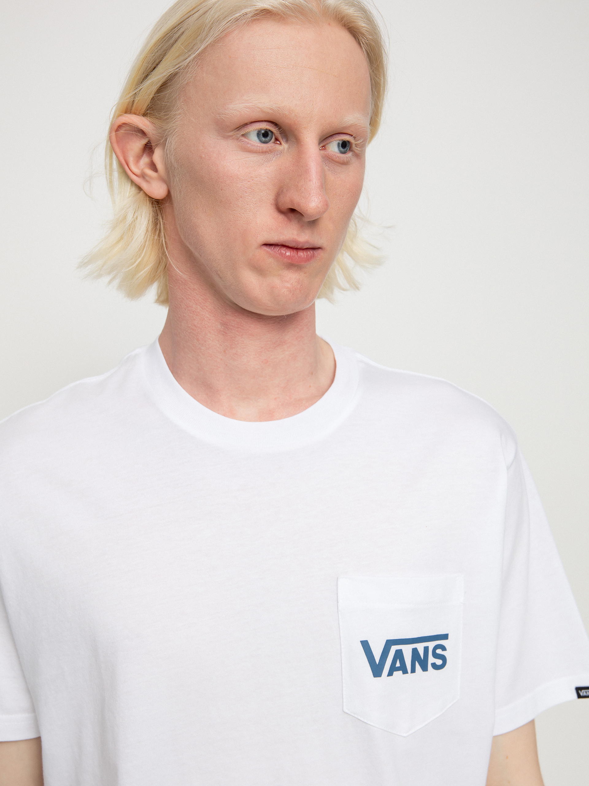 Vans Otw Classic póló (white/true navy/aquatic)