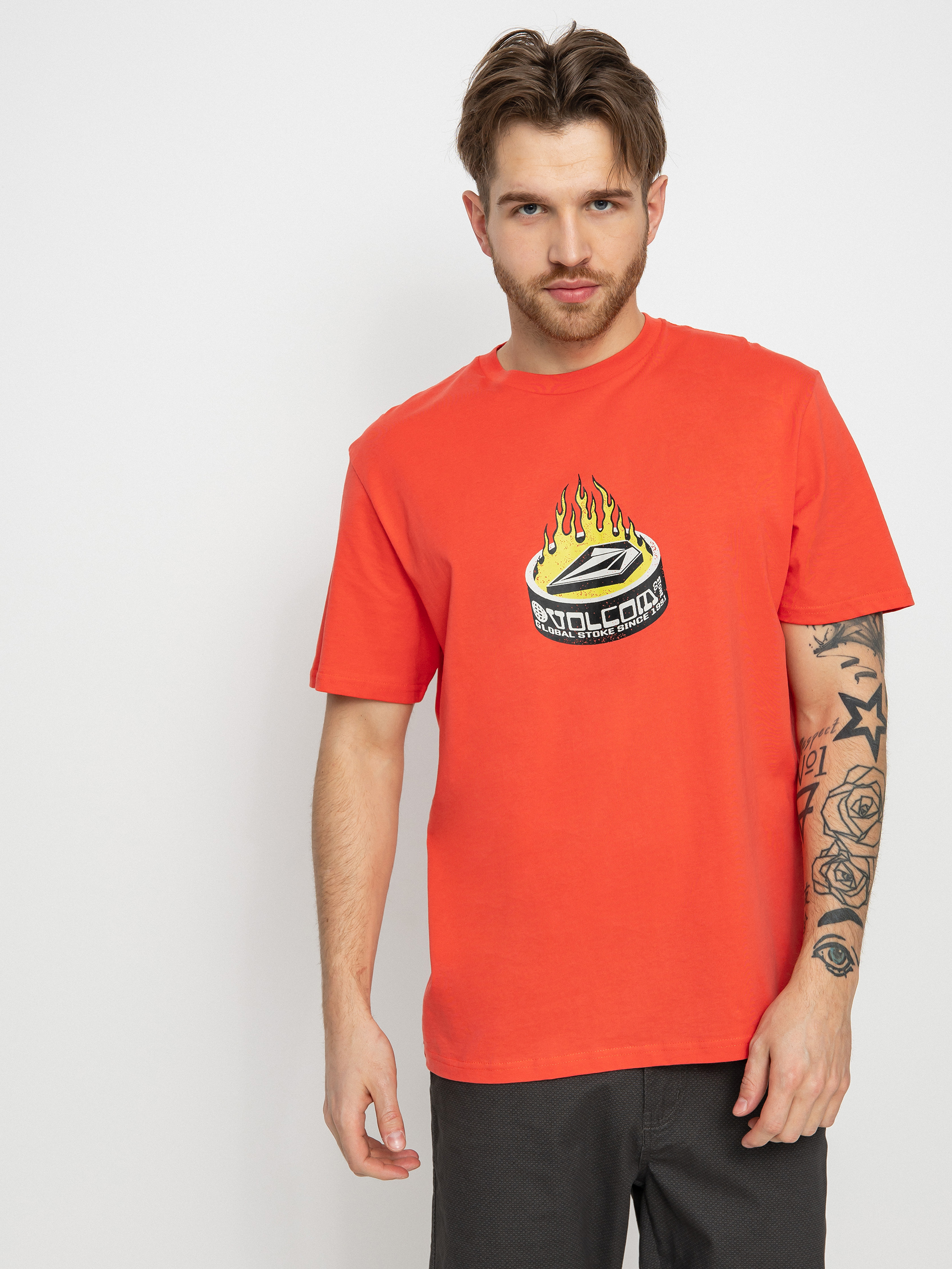 Volcom Tuna Bsc póló (cayenne)