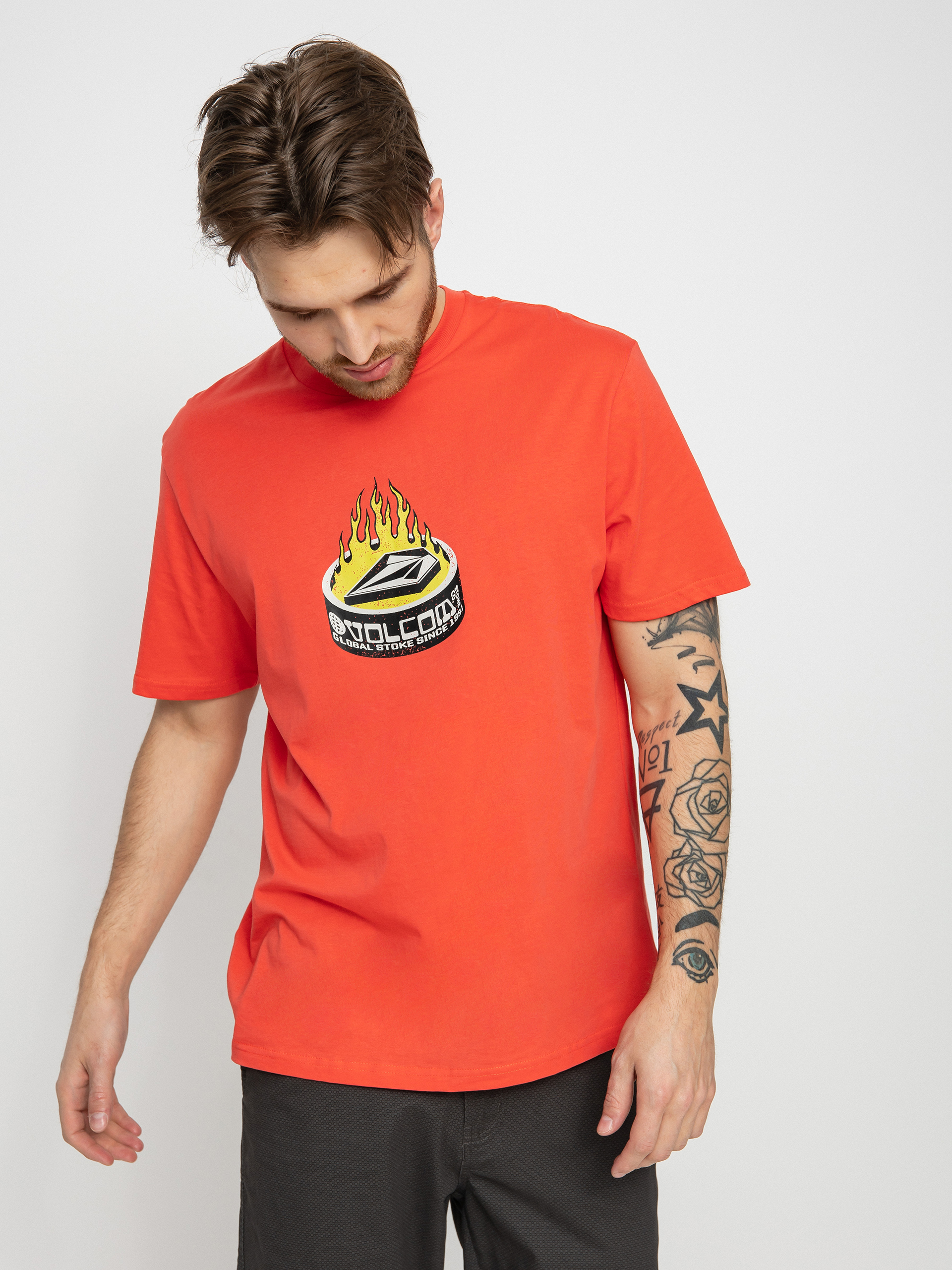 Volcom Tuna Bsc póló (cayenne)