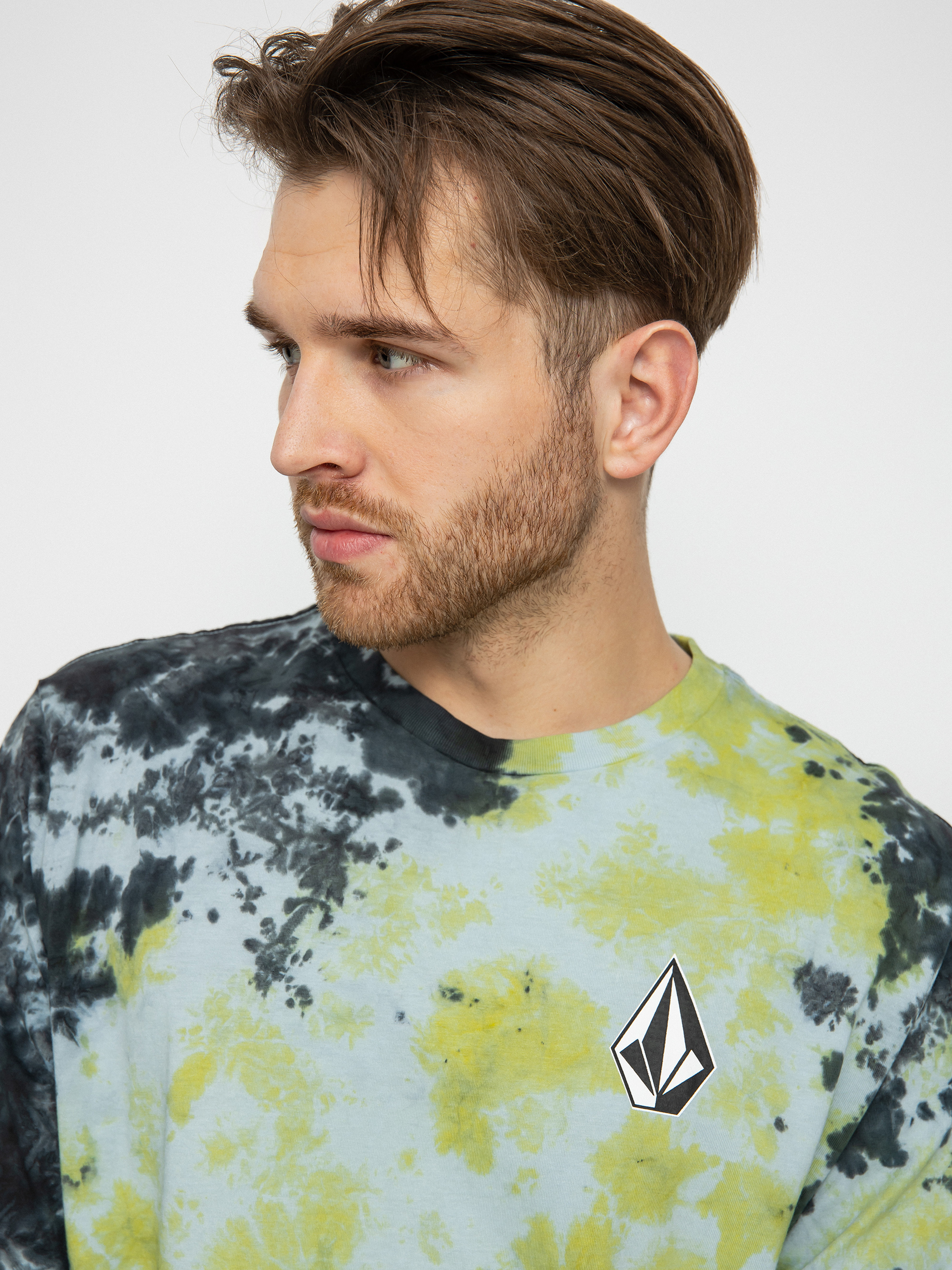 Volcom Iconic Dye Hosszú ujjú felső (lime tie dye)