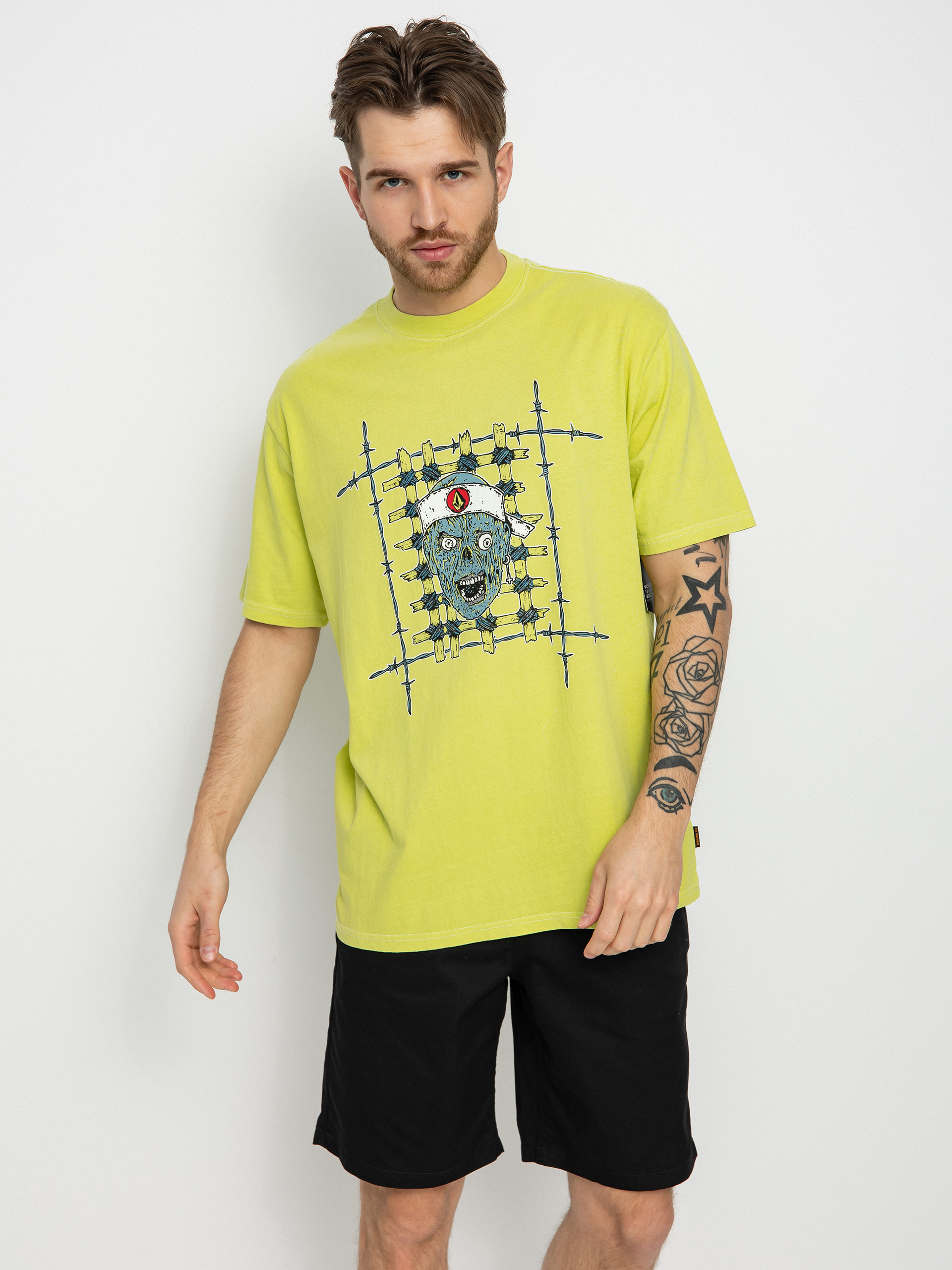 Volcom Richard French Fa Gd Lse póló (limeade)