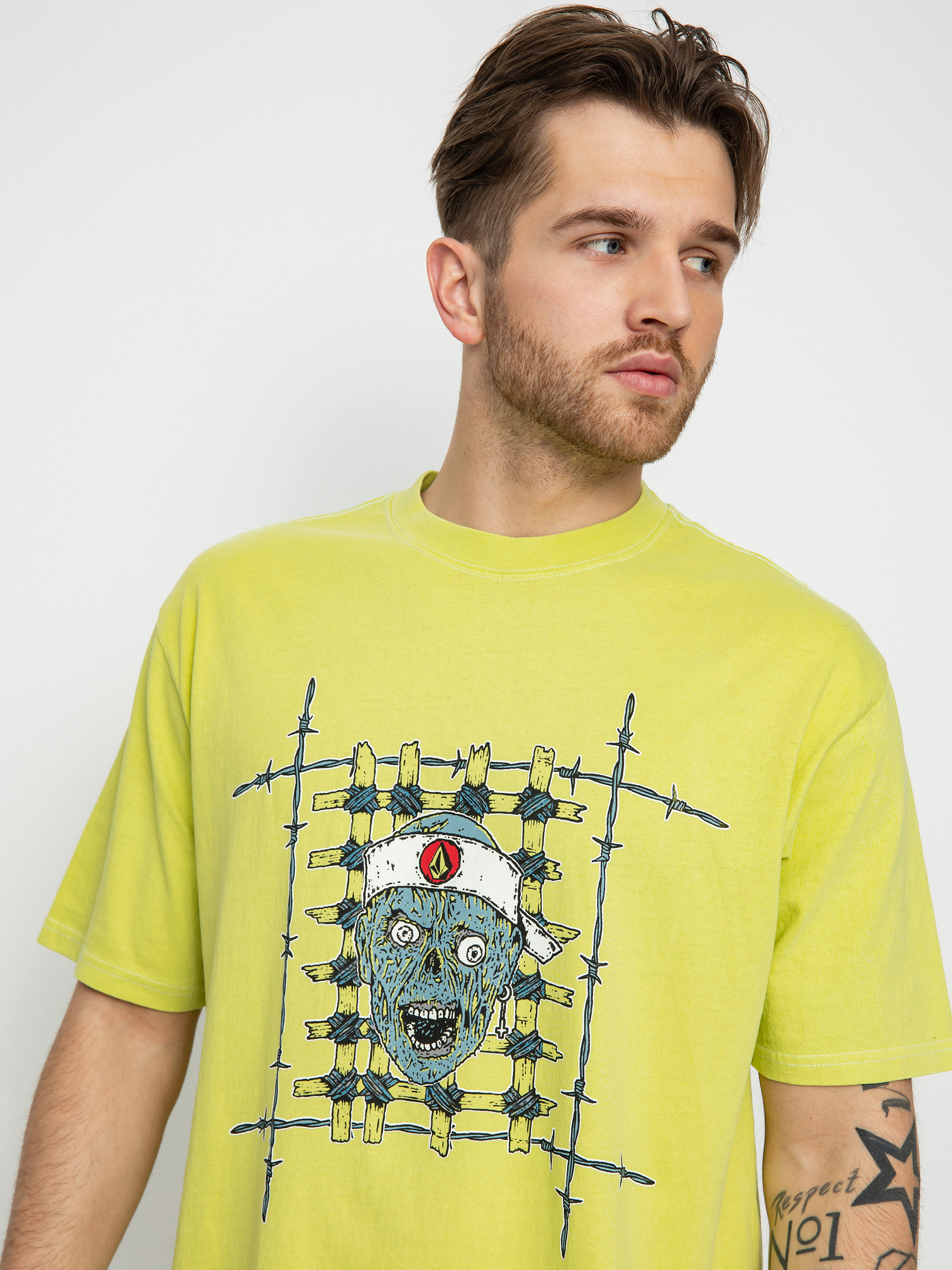 Volcom Richard French Fa Gd Lse póló (limeade)