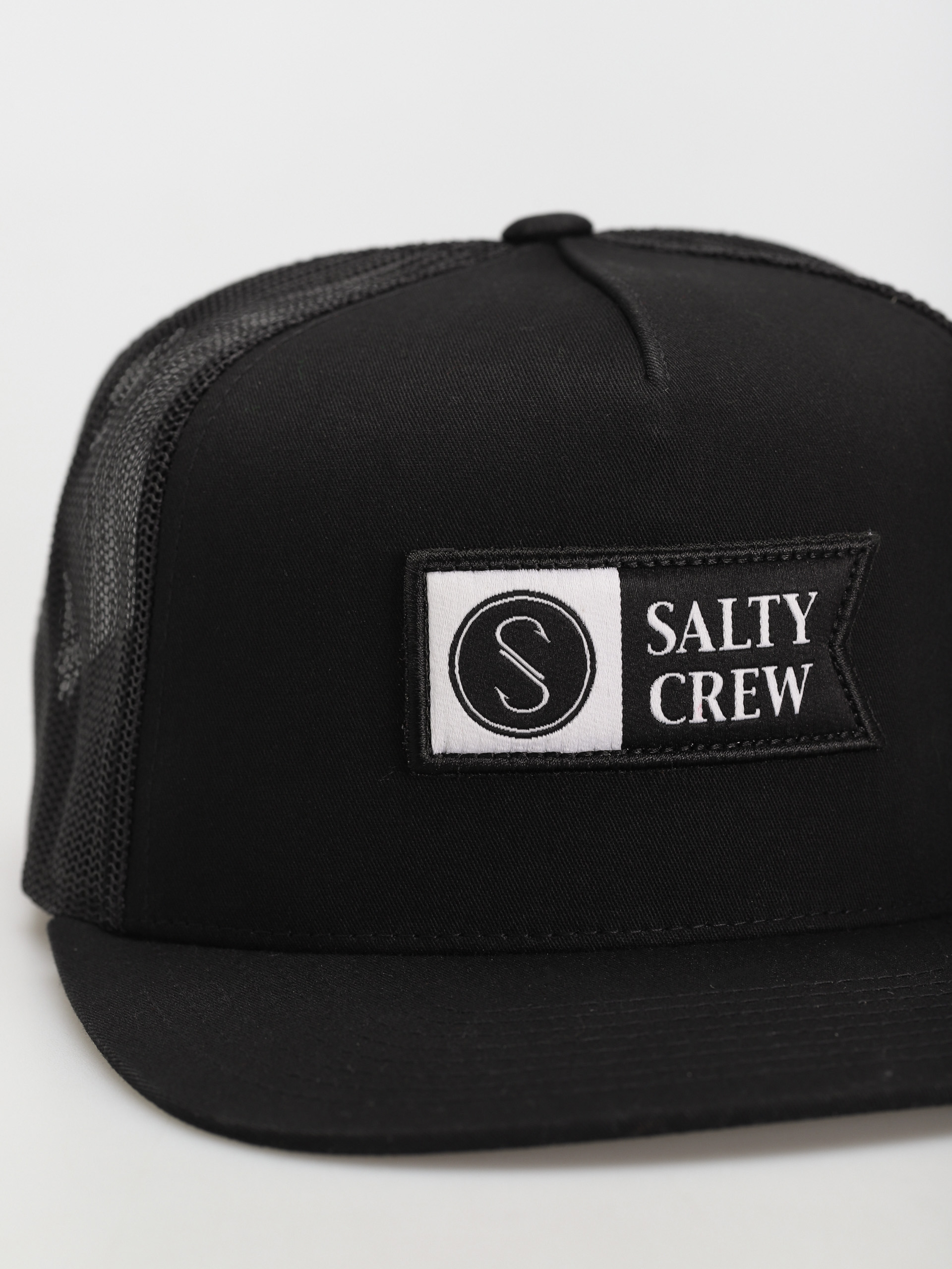 Salty Crew Alpha Twill Trucker Baseball sapka (black)