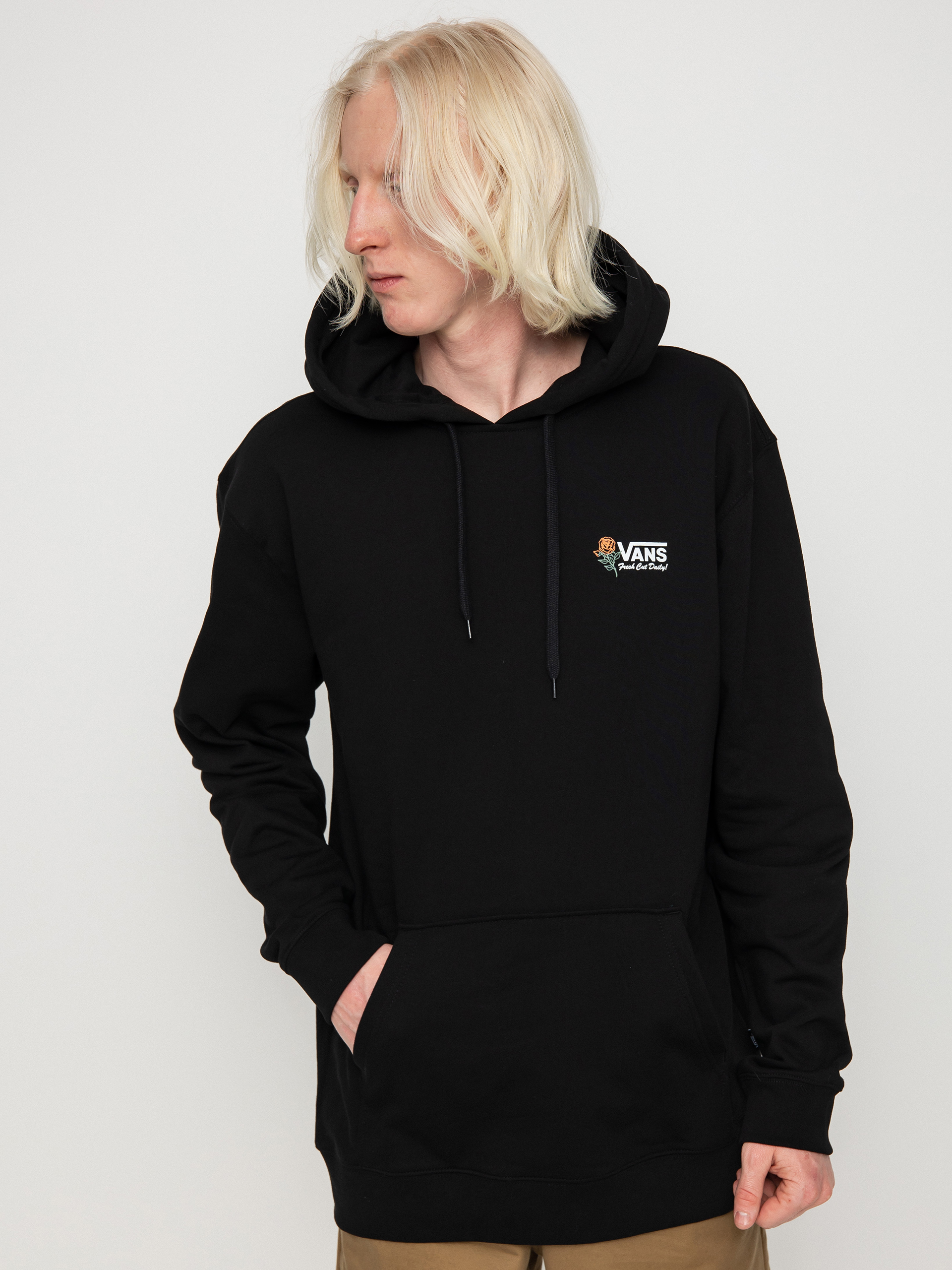 Vans Flower Shoppe HD Kapucnis pulóver (black)