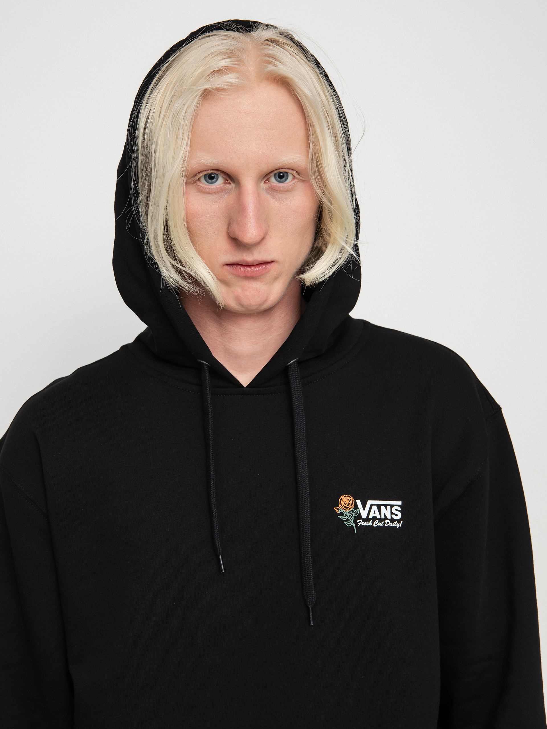 Vans Flower Shoppe HD Kapucnis pulóver (black)