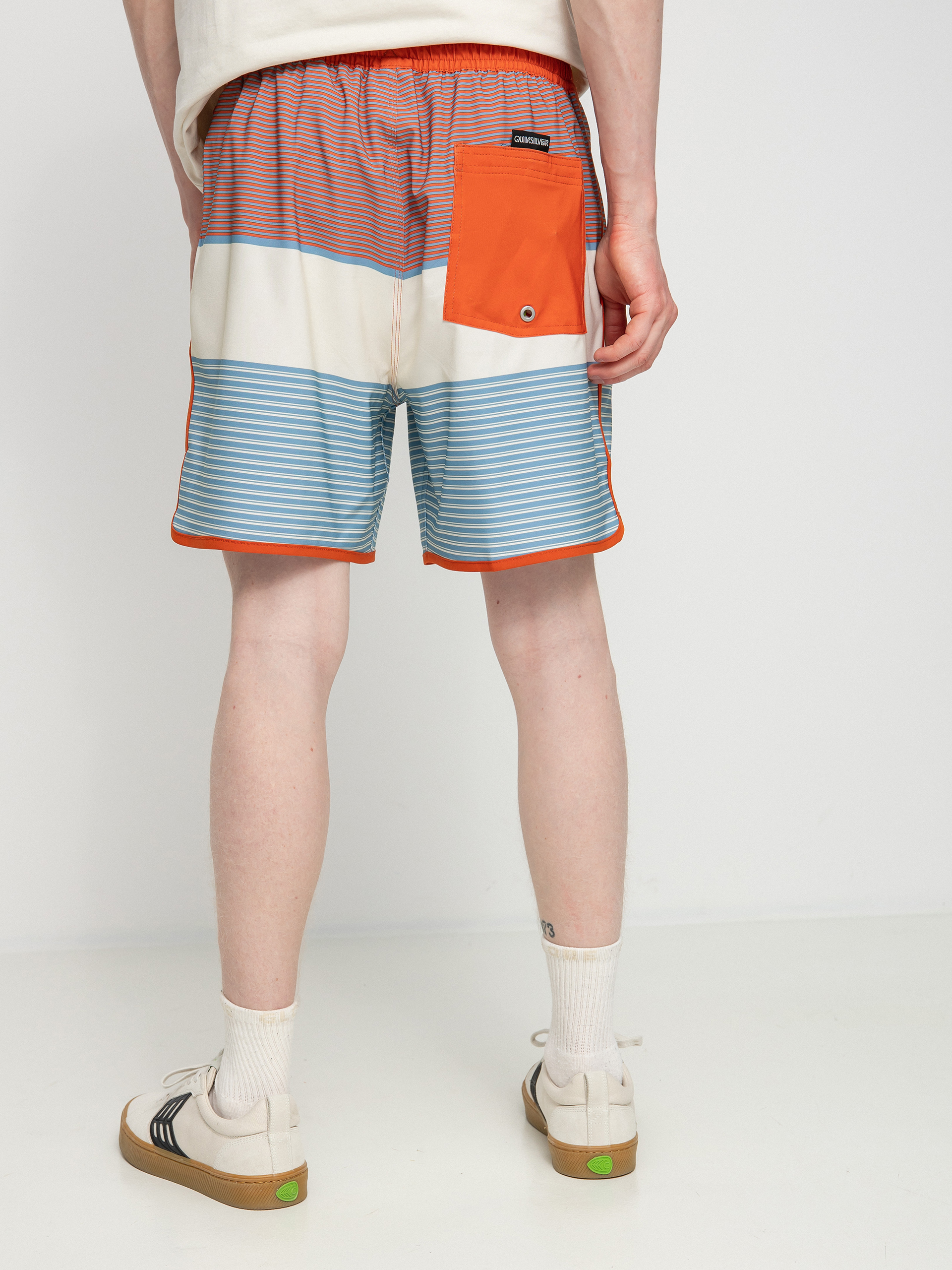 Quiksilver Ocean Scallop Str Volley 17 Rövidnadrág (burnt ochre)