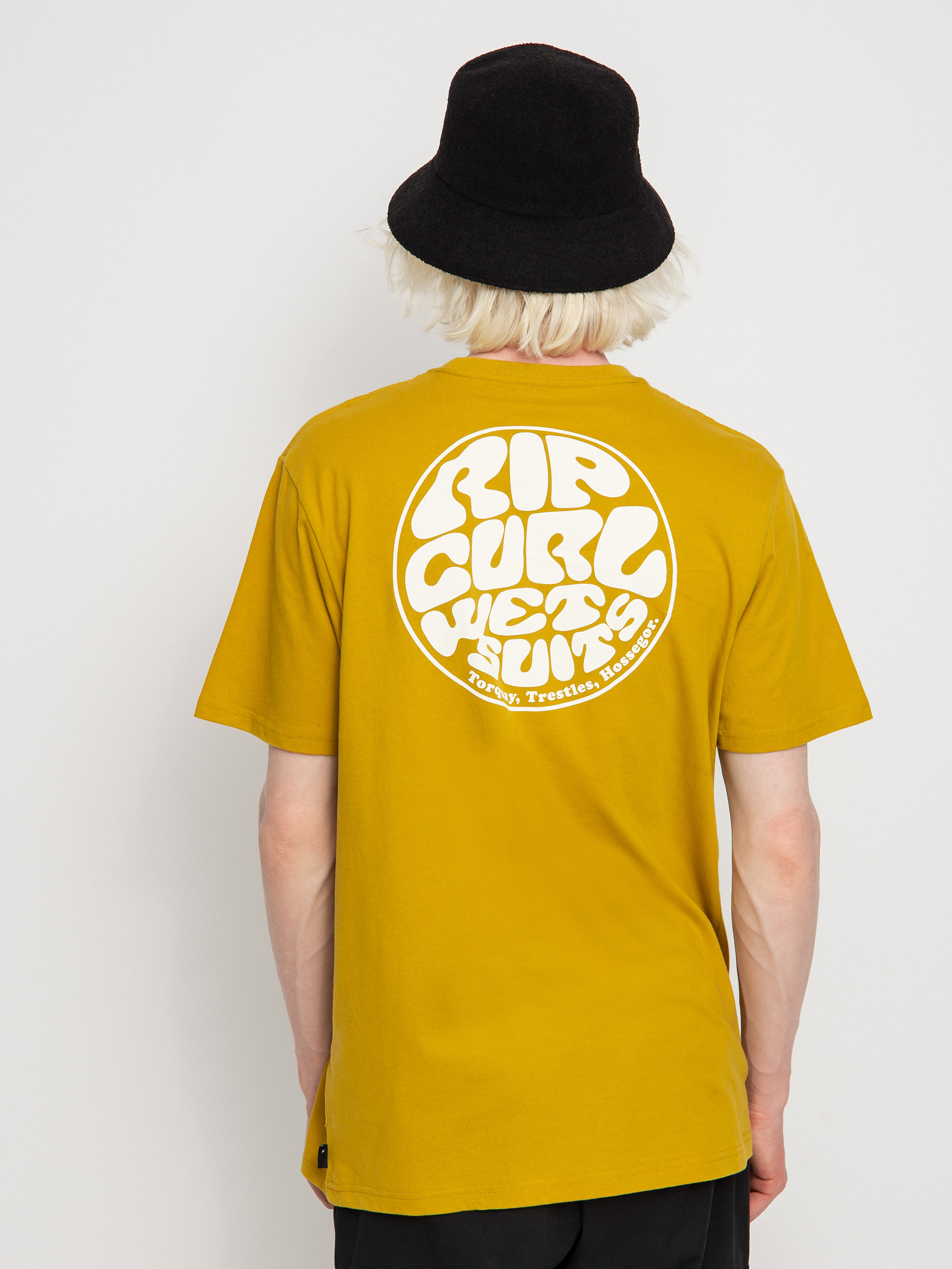 Rip Curl Wetsuit Icon póló (vintage yellow)