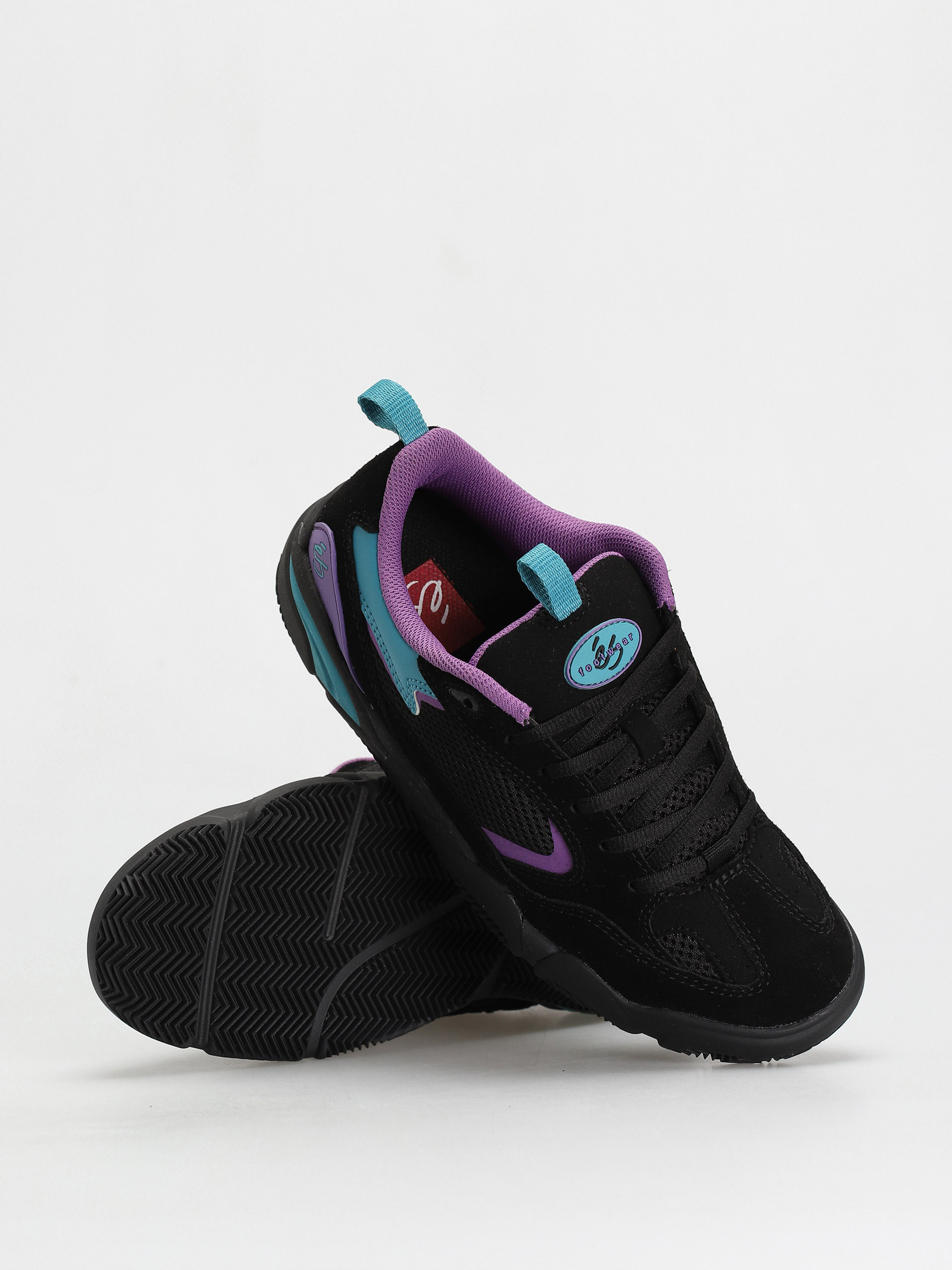 eS Quattro Plus Cipők (black/teal)