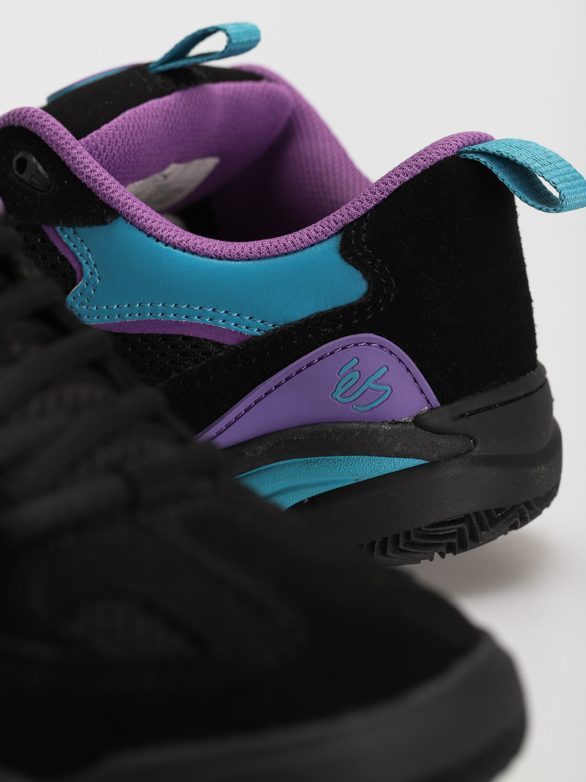 eS Quattro Plus Cipők (black/teal)