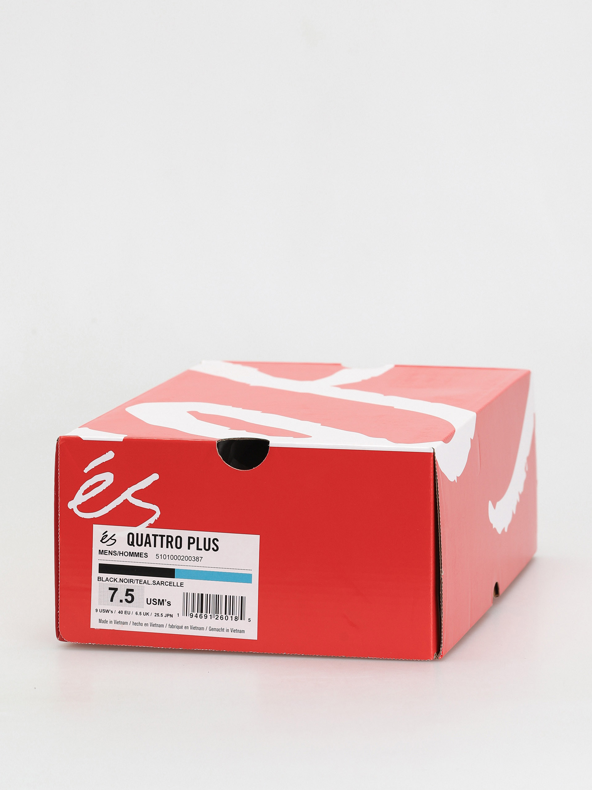 eS Quattro Plus Cipők (black/teal)