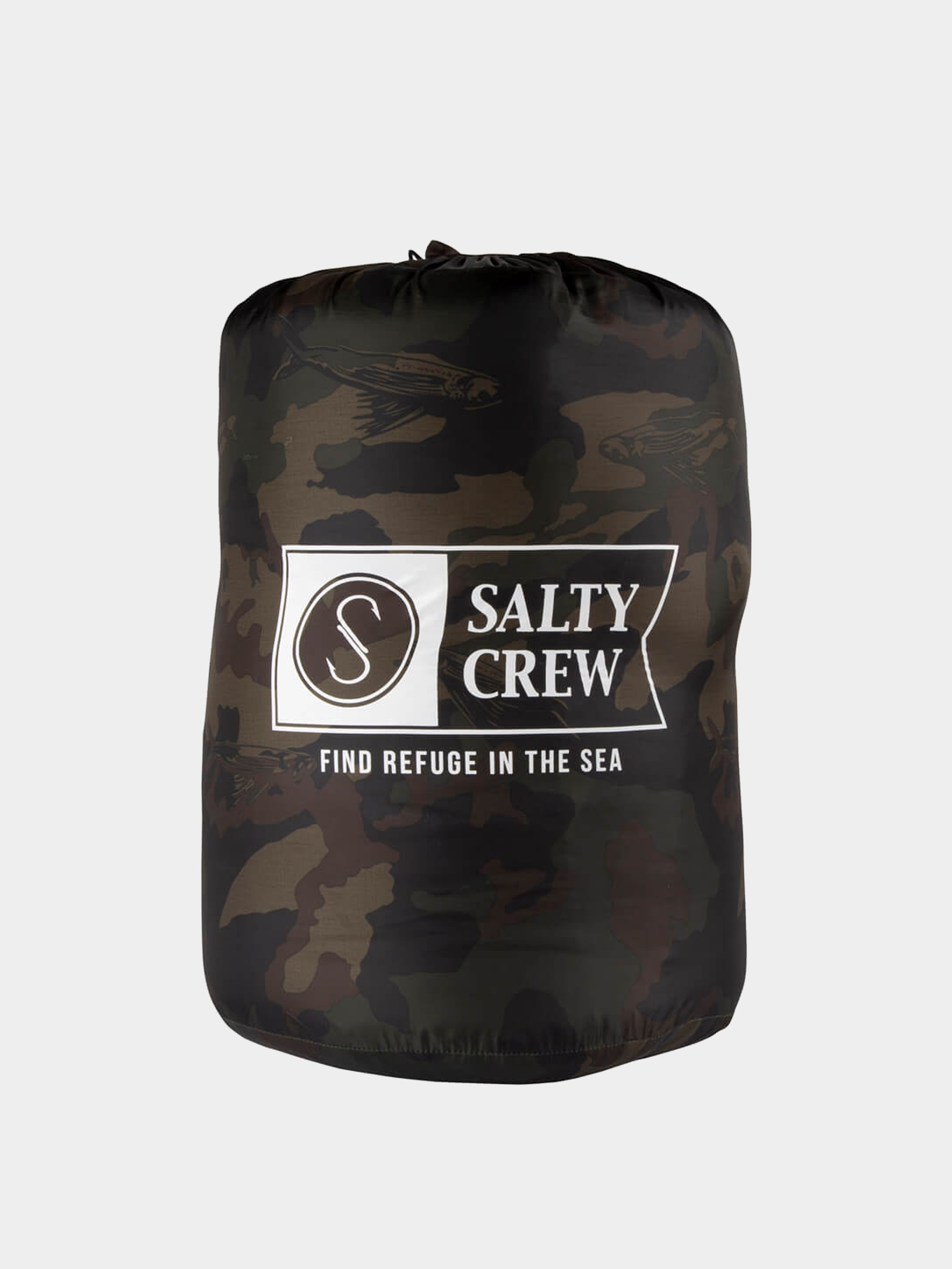 Salty Crew Śpiwór Overnighter Sleeping Bag Táska (camo)