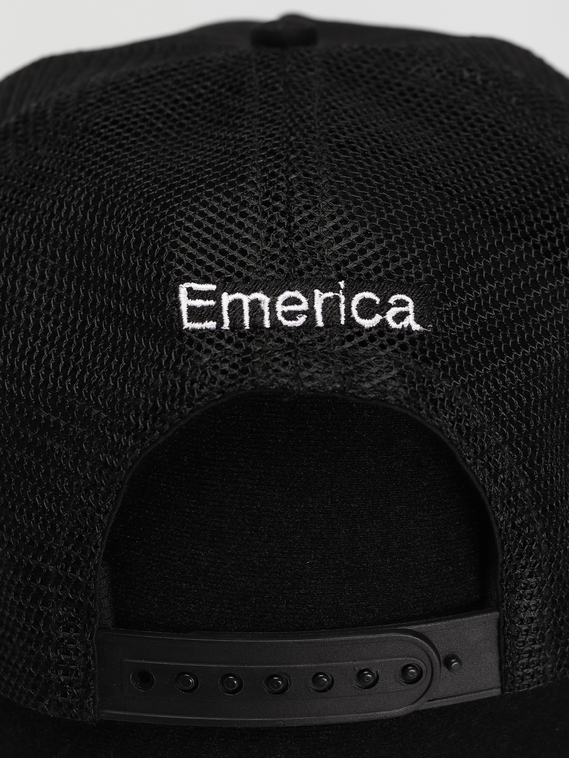 Emerica Eff Corporate Trucker Hat Baseball sapka (black)