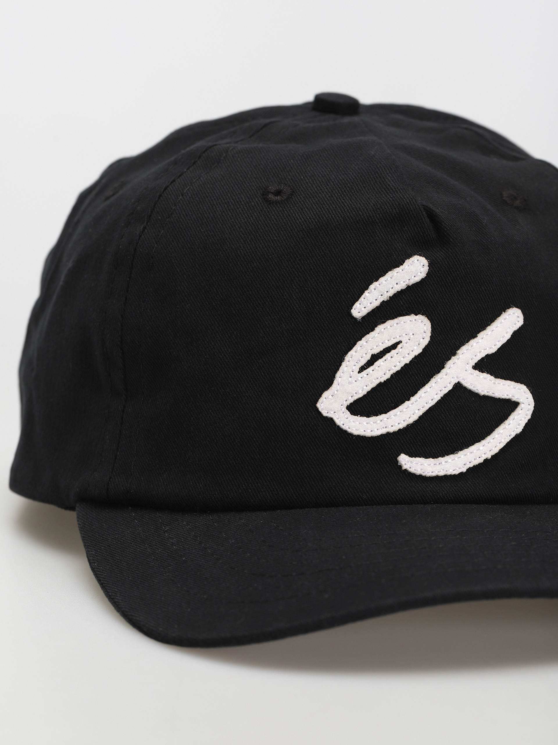 eS Script Applique Snapback Baseball sapka (black)