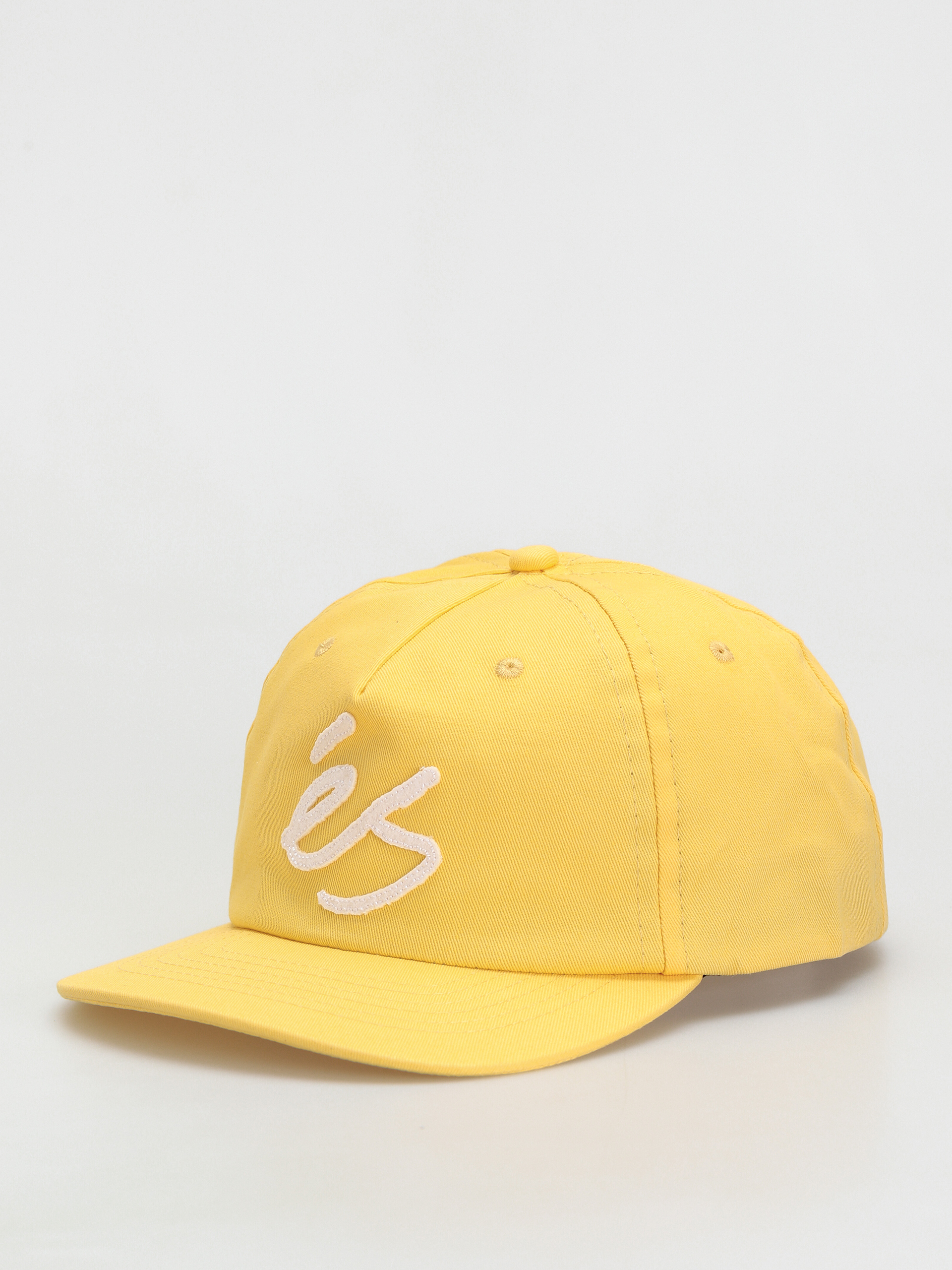 eS Script Applique Snapback Baseball sapka (yellow)