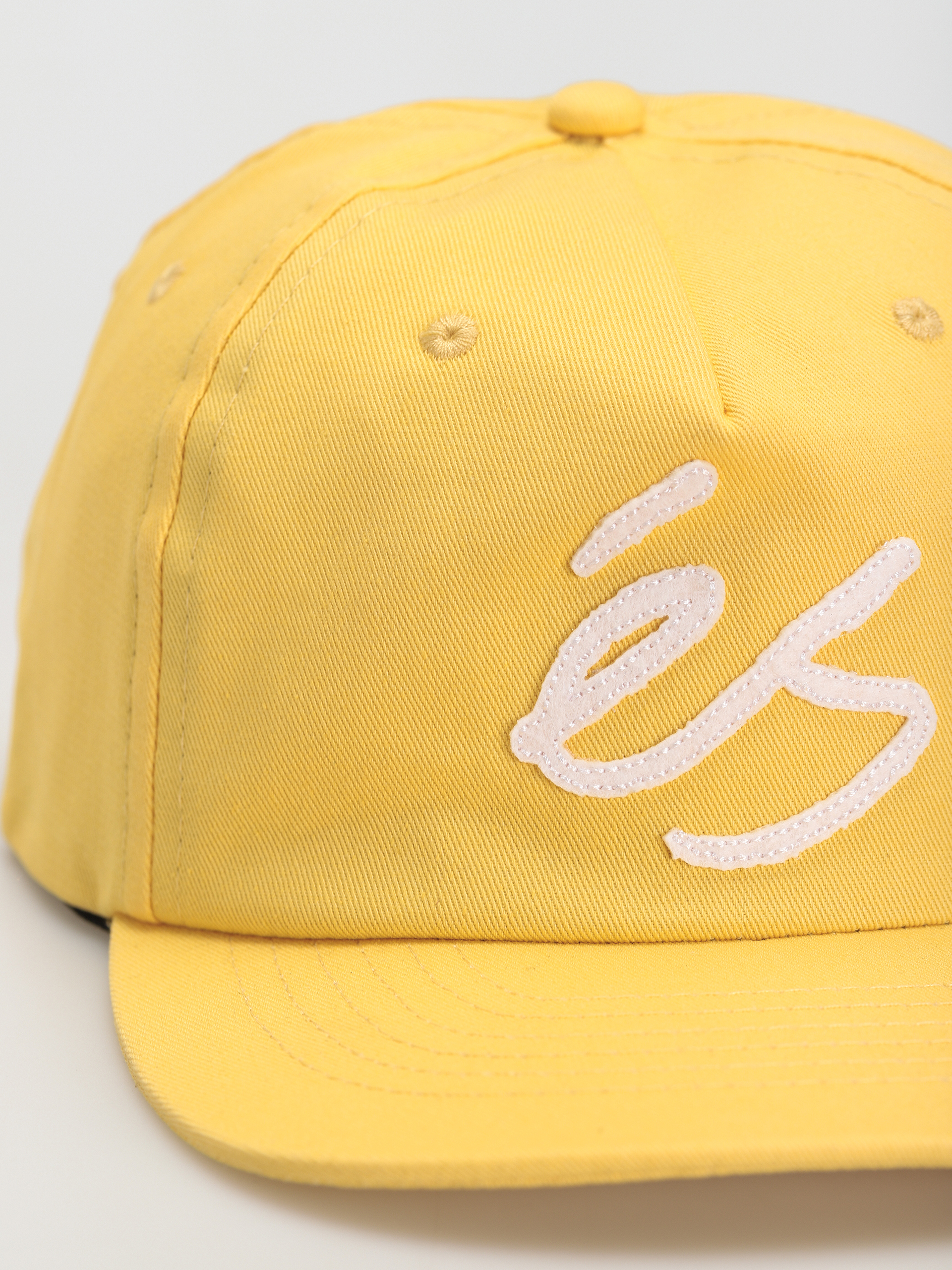 eS Script Applique Snapback Baseball sapka (yellow)