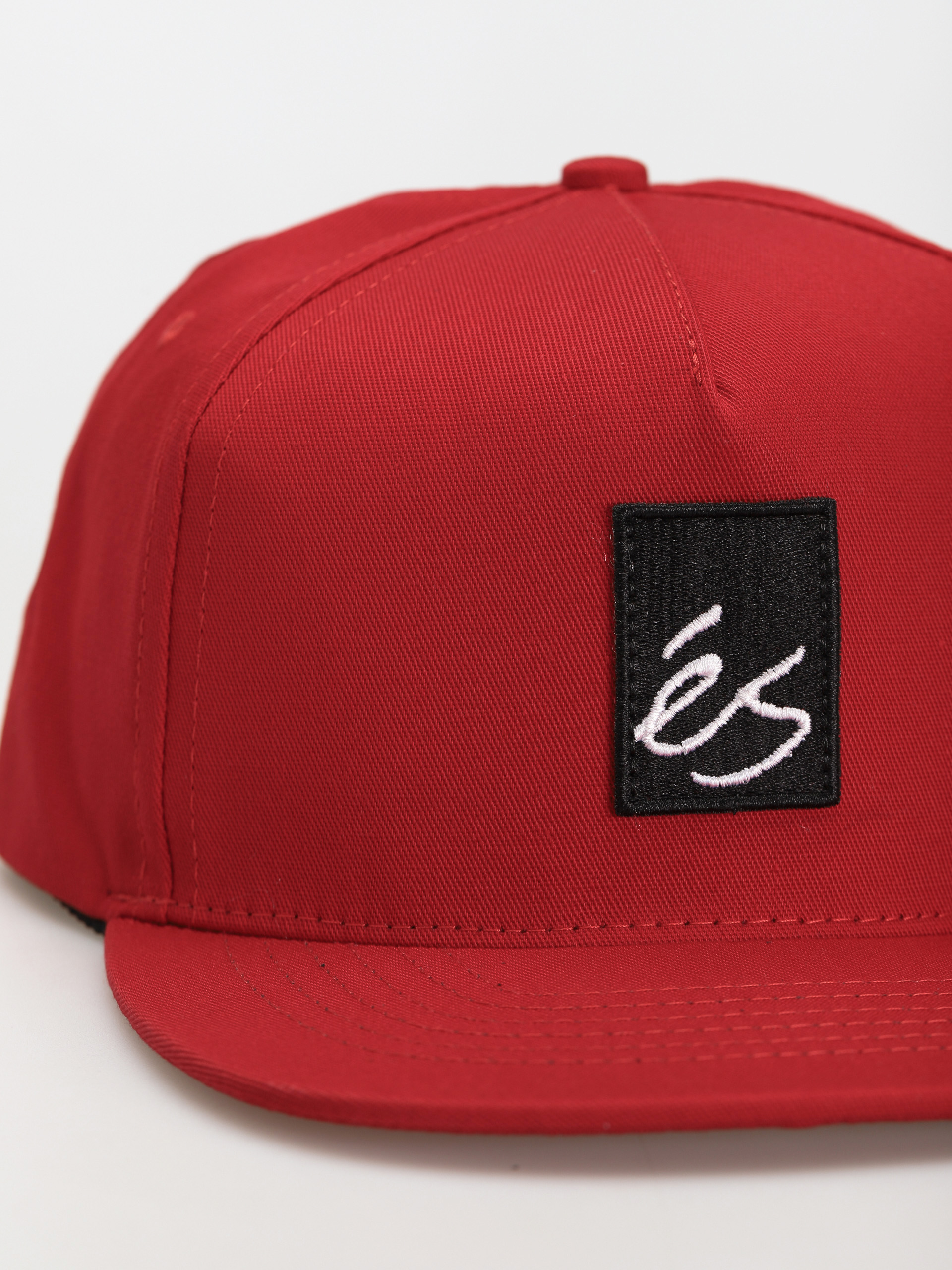 eS Main Block Snapback Baseball sapka (red)