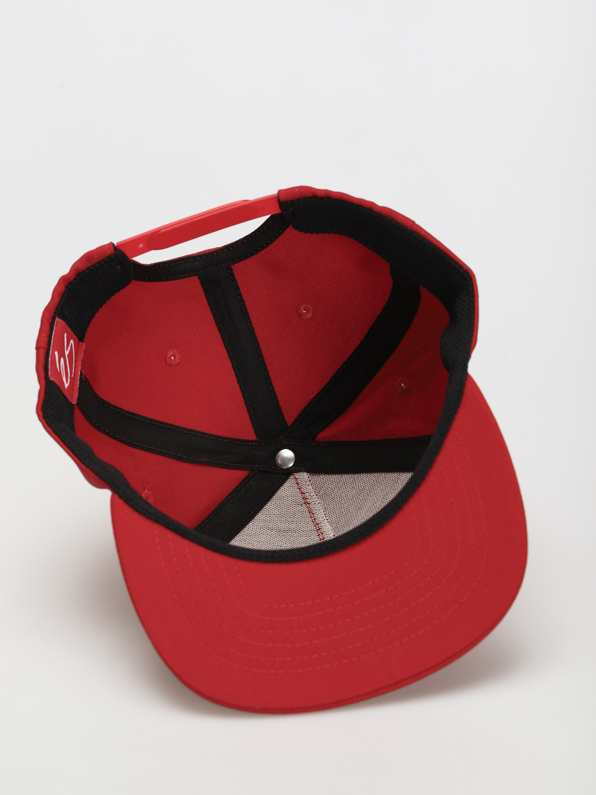 eS Main Block Snapback Baseball sapka (red)