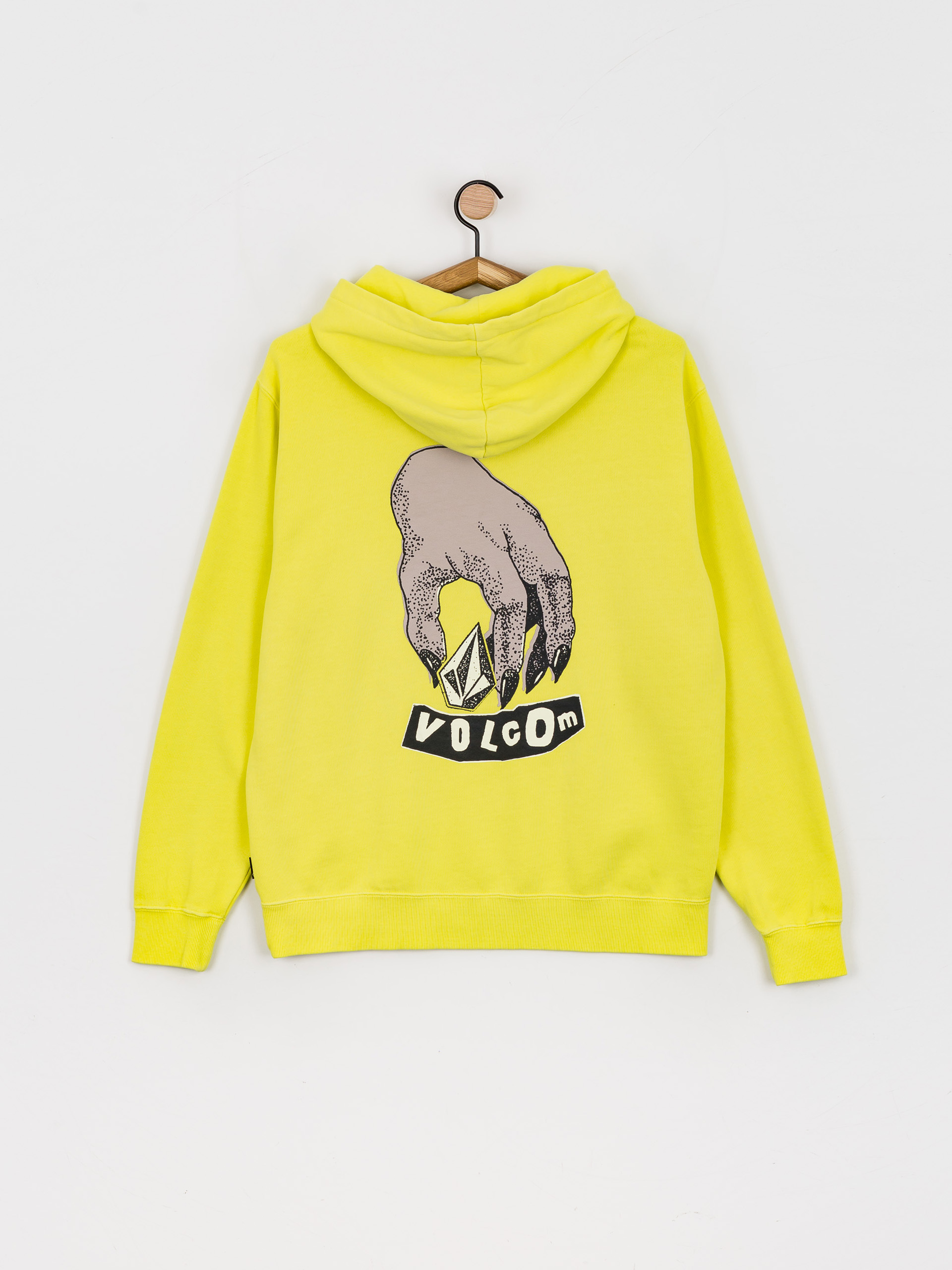 Volcom Flowmat HD Kapucnis pulóver (limeade)