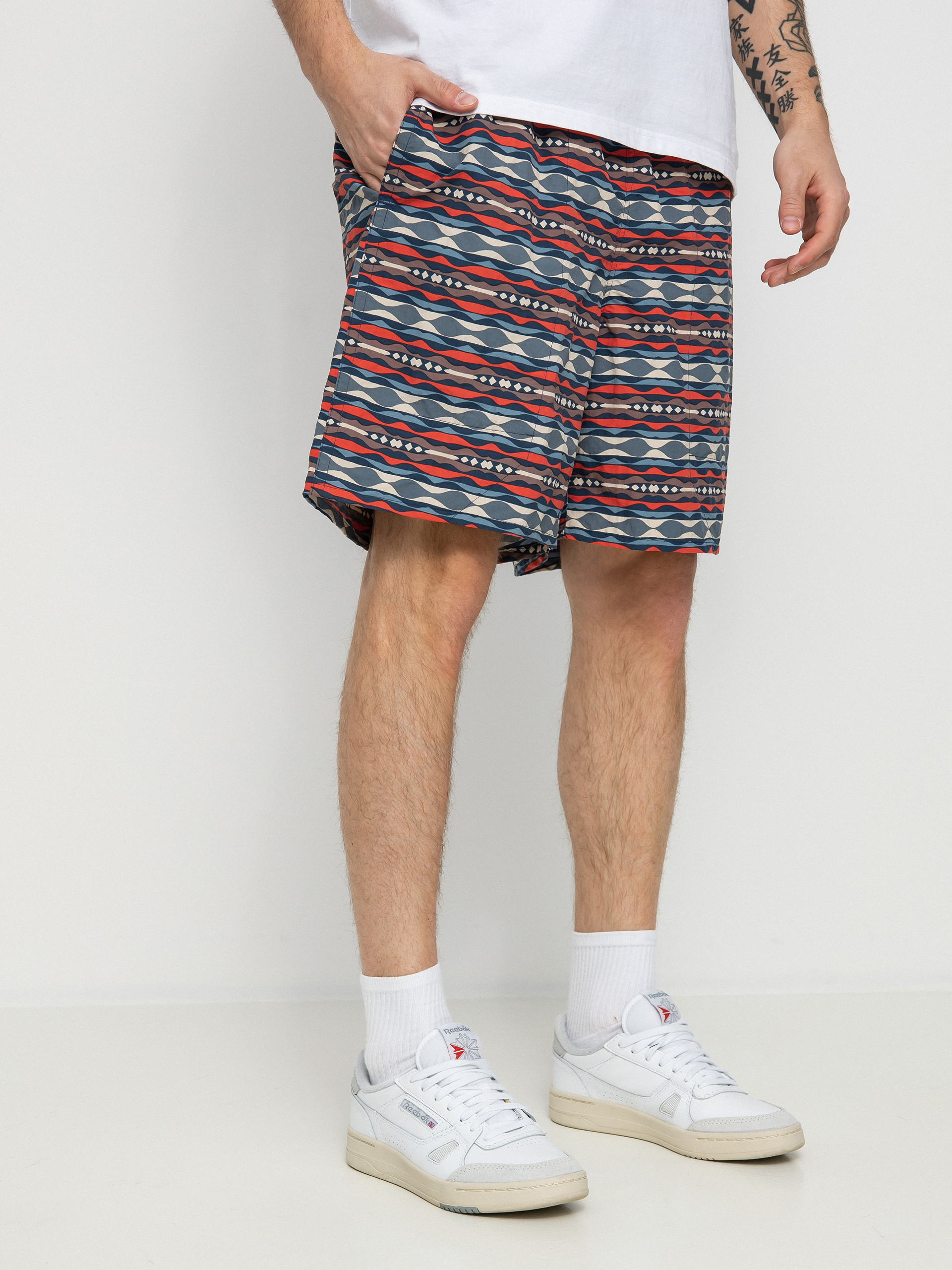 Patagonia Baggies Longs 7 in Rövidnadrág (coast highway multi sumac red)