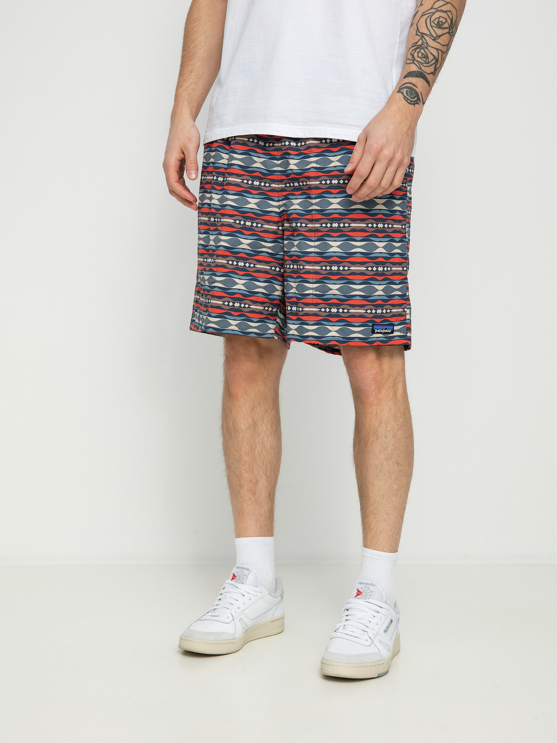 Patagonia Baggies Longs 7 in Rövidnadrág (coast highway multi sumac red)