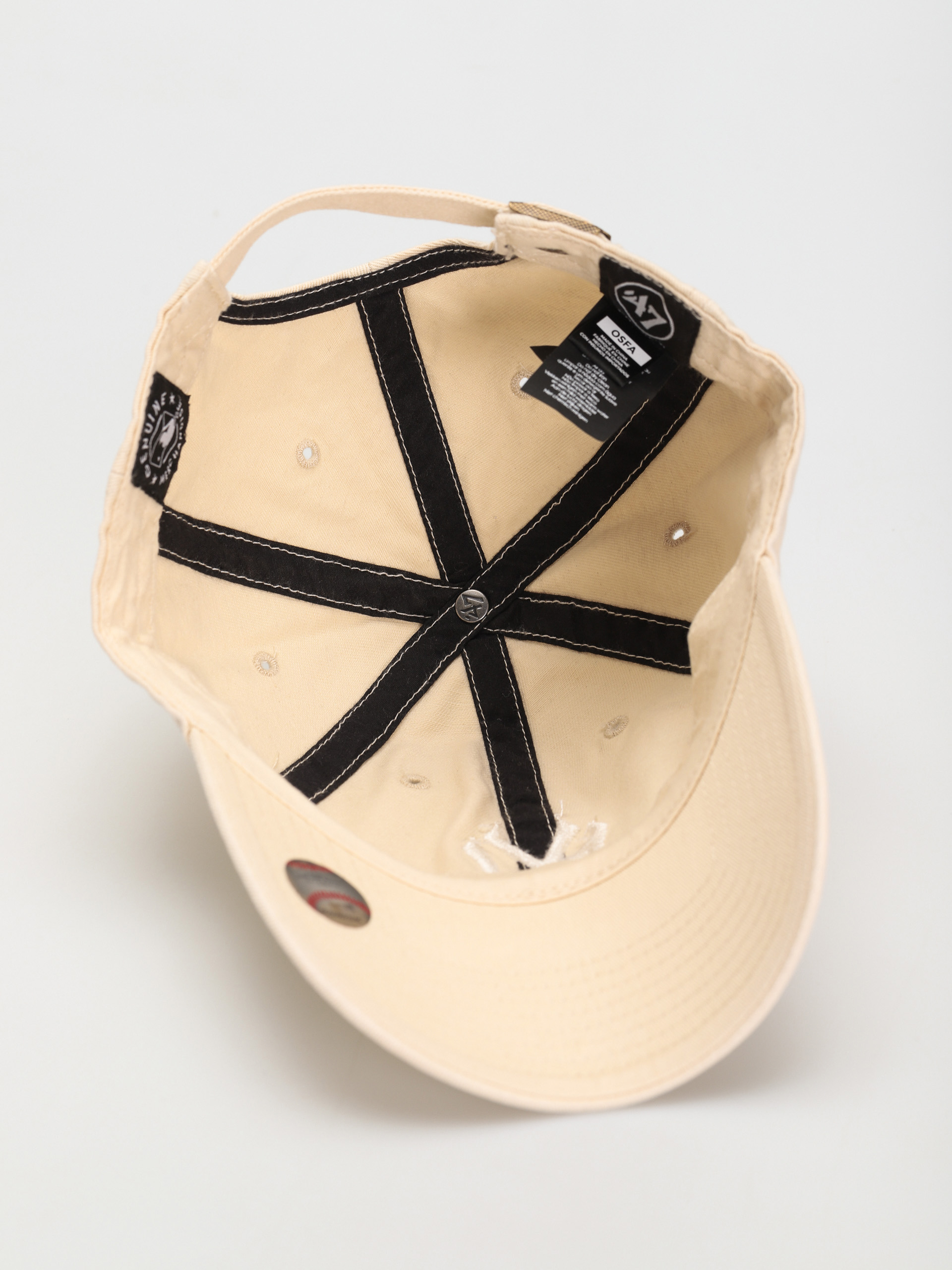 47 Brand New York Yankees Baseball sapka (natural)