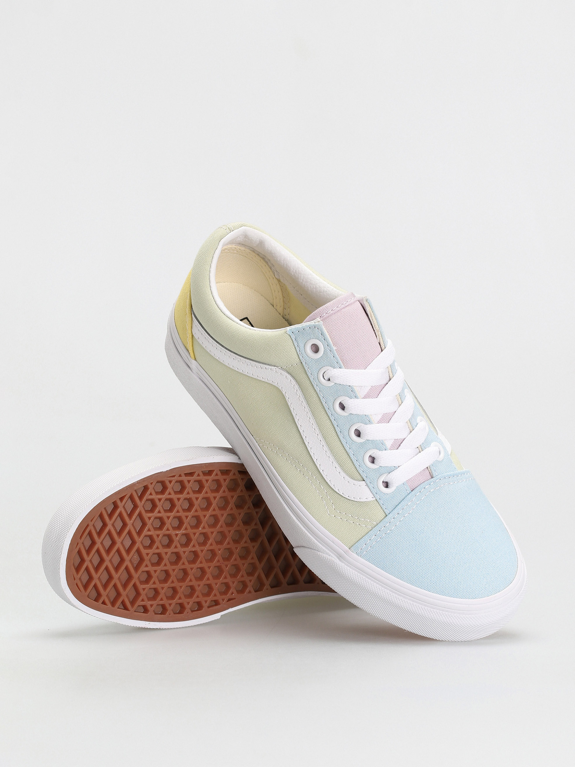 Vans Old Skool Cipők (pastel block/multi/true white)