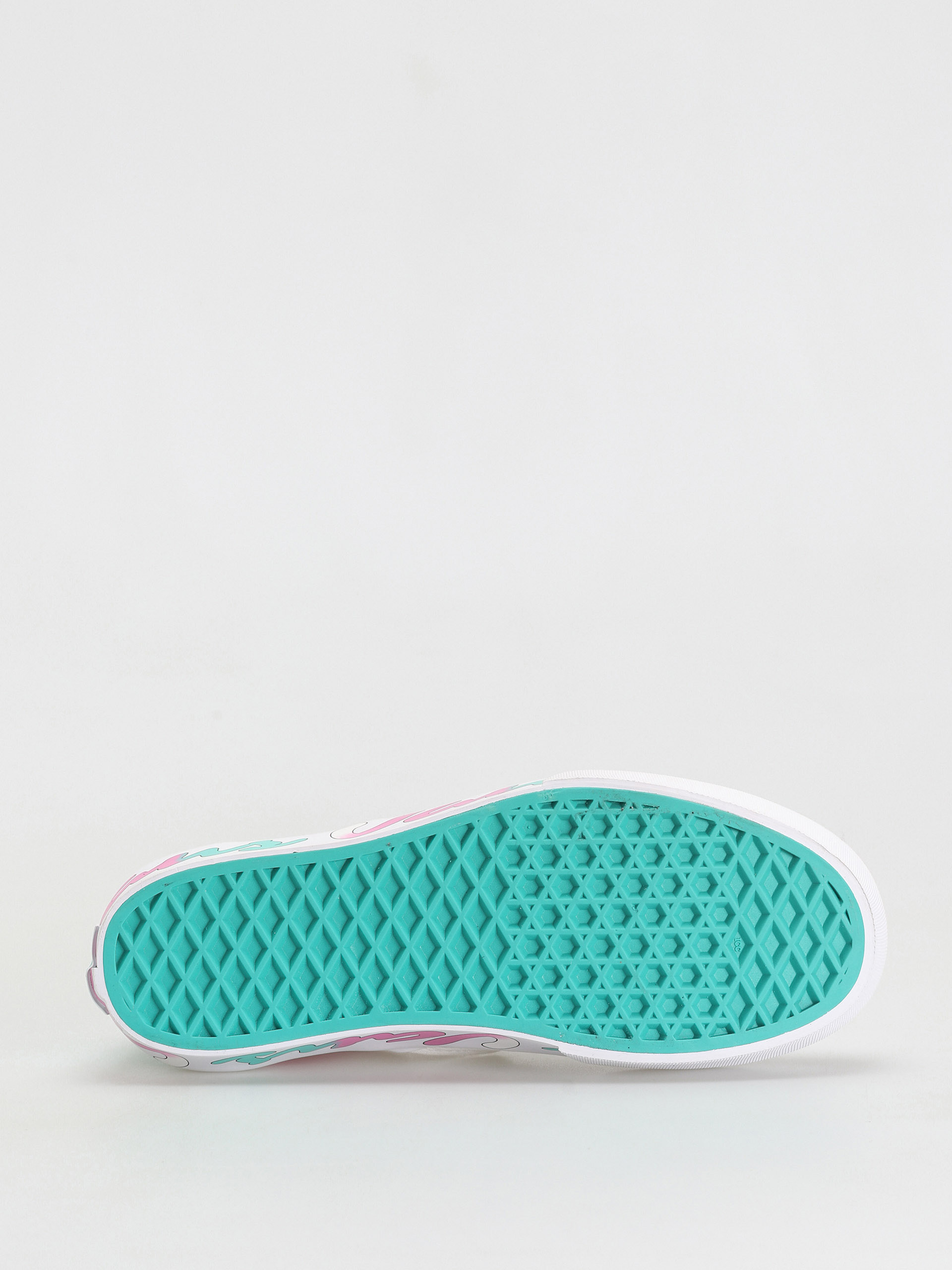 Vans Classic Slip On Platform Cipők (spring fade/white/true white)