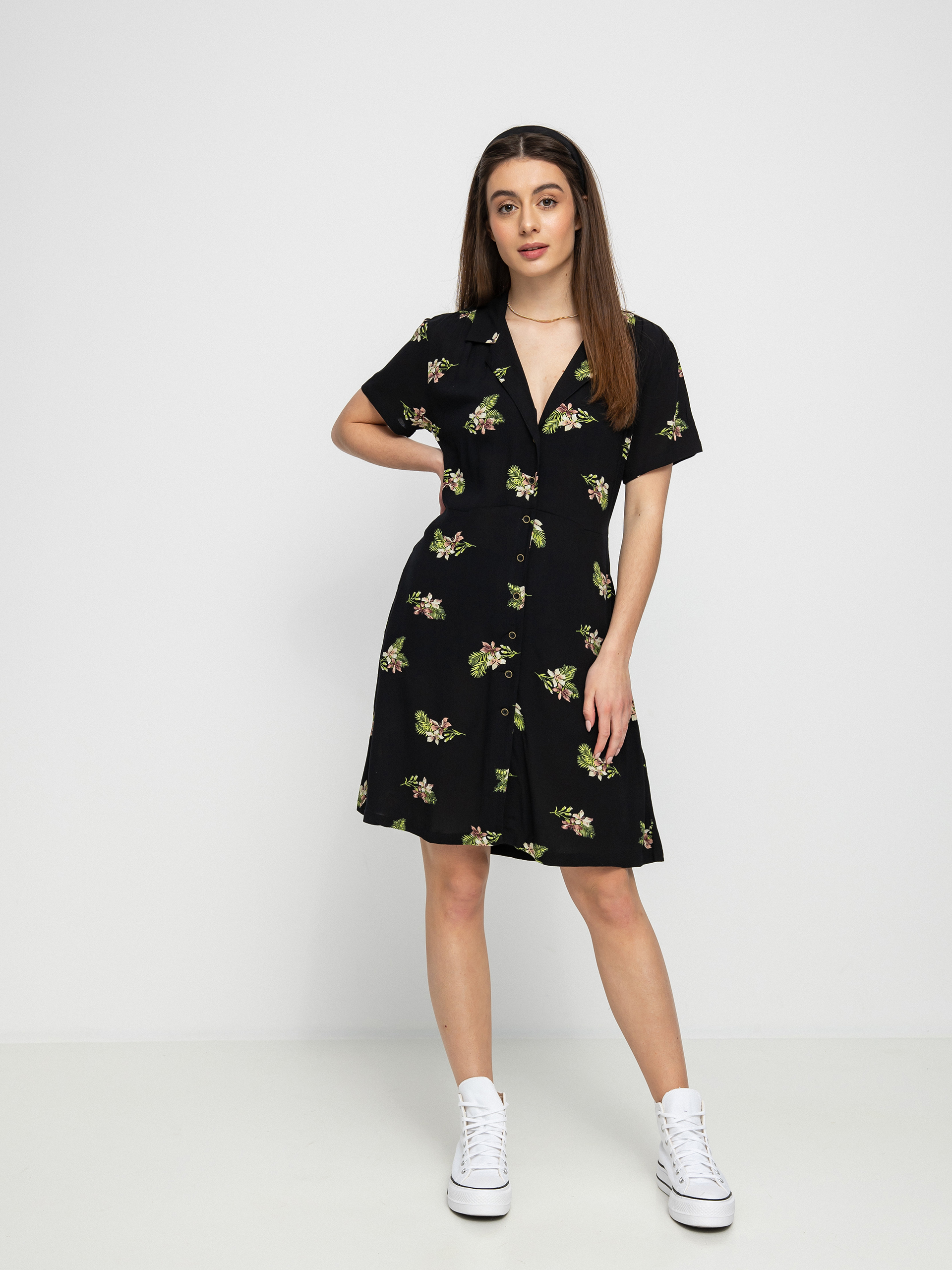 Volcom Stormy Tropix Ruha Wmn (black)