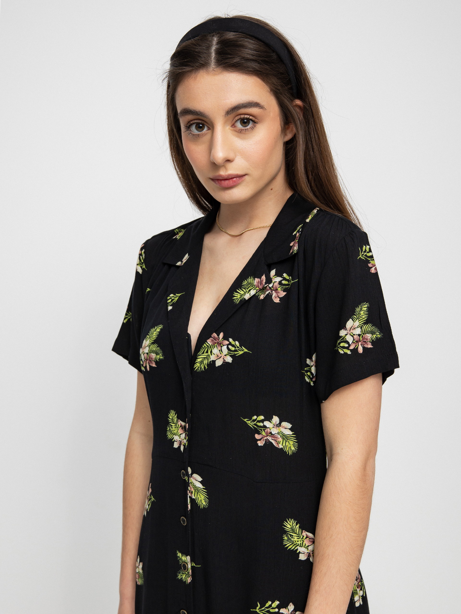 Volcom Stormy Tropix Ruha Wmn (black)