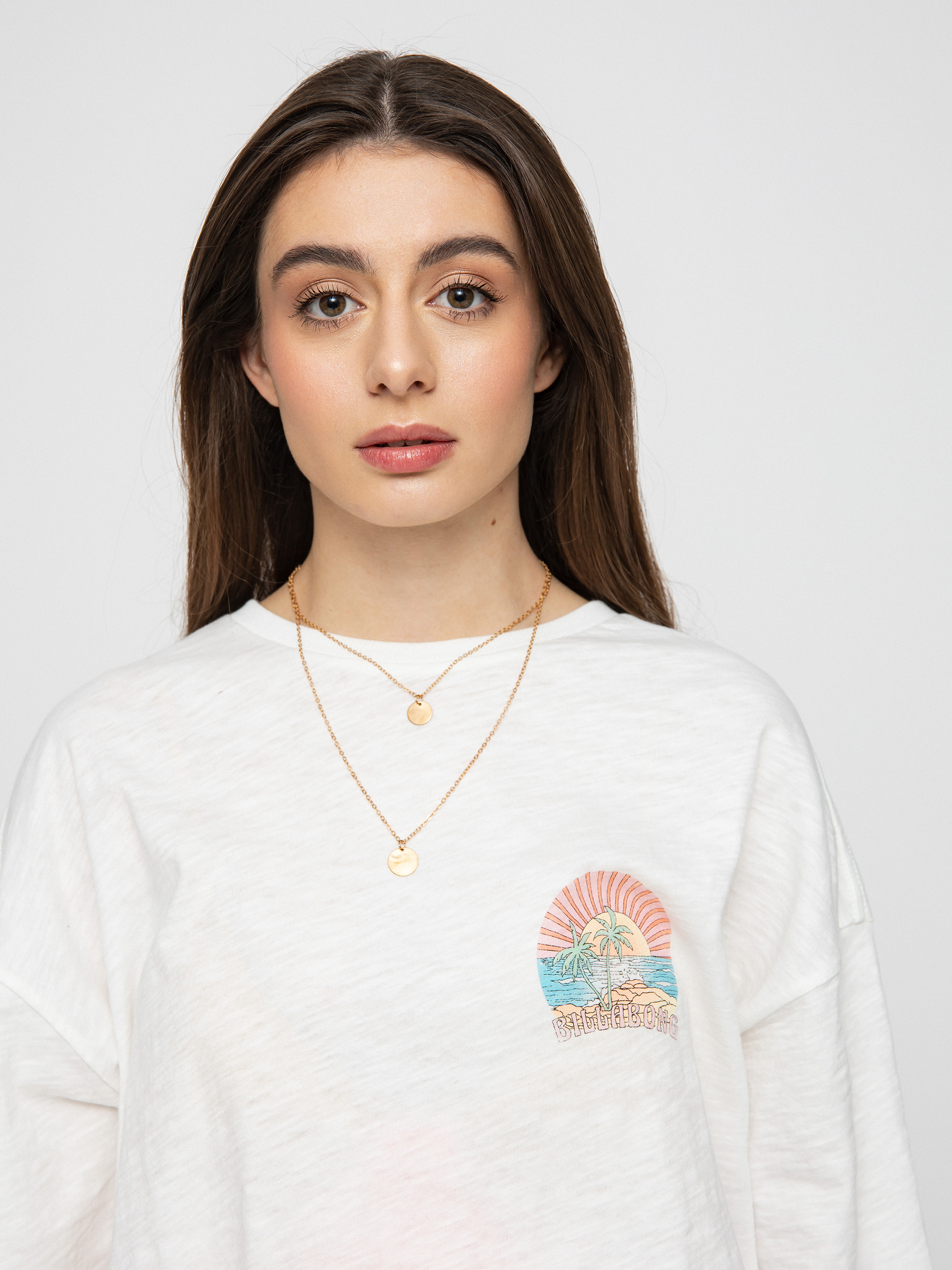 Billabong Sunny Snapper Póló Wmn (salt crystal)