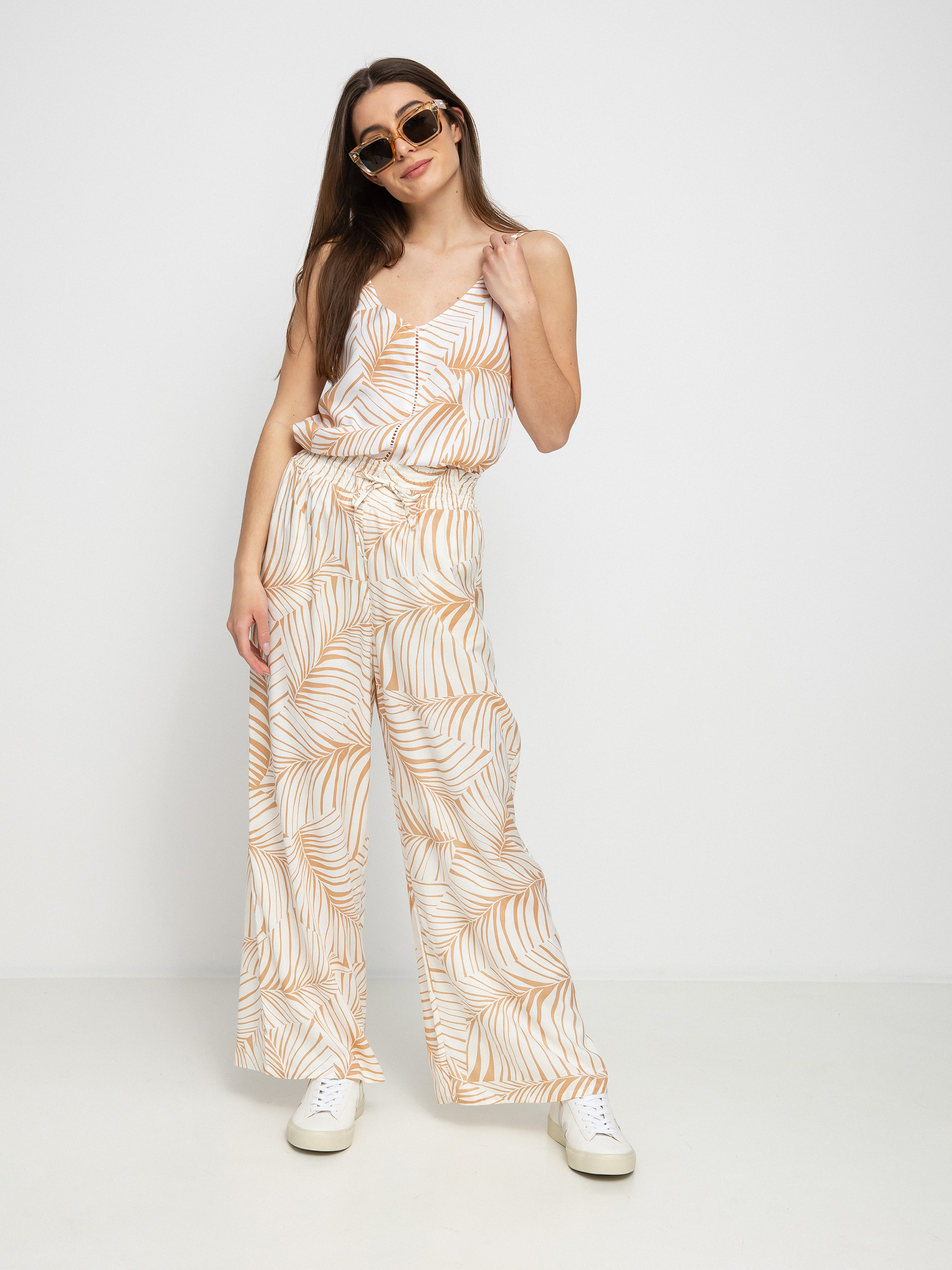 Roxy Got To Be Real póló Wmn (toast palm tree dreams)