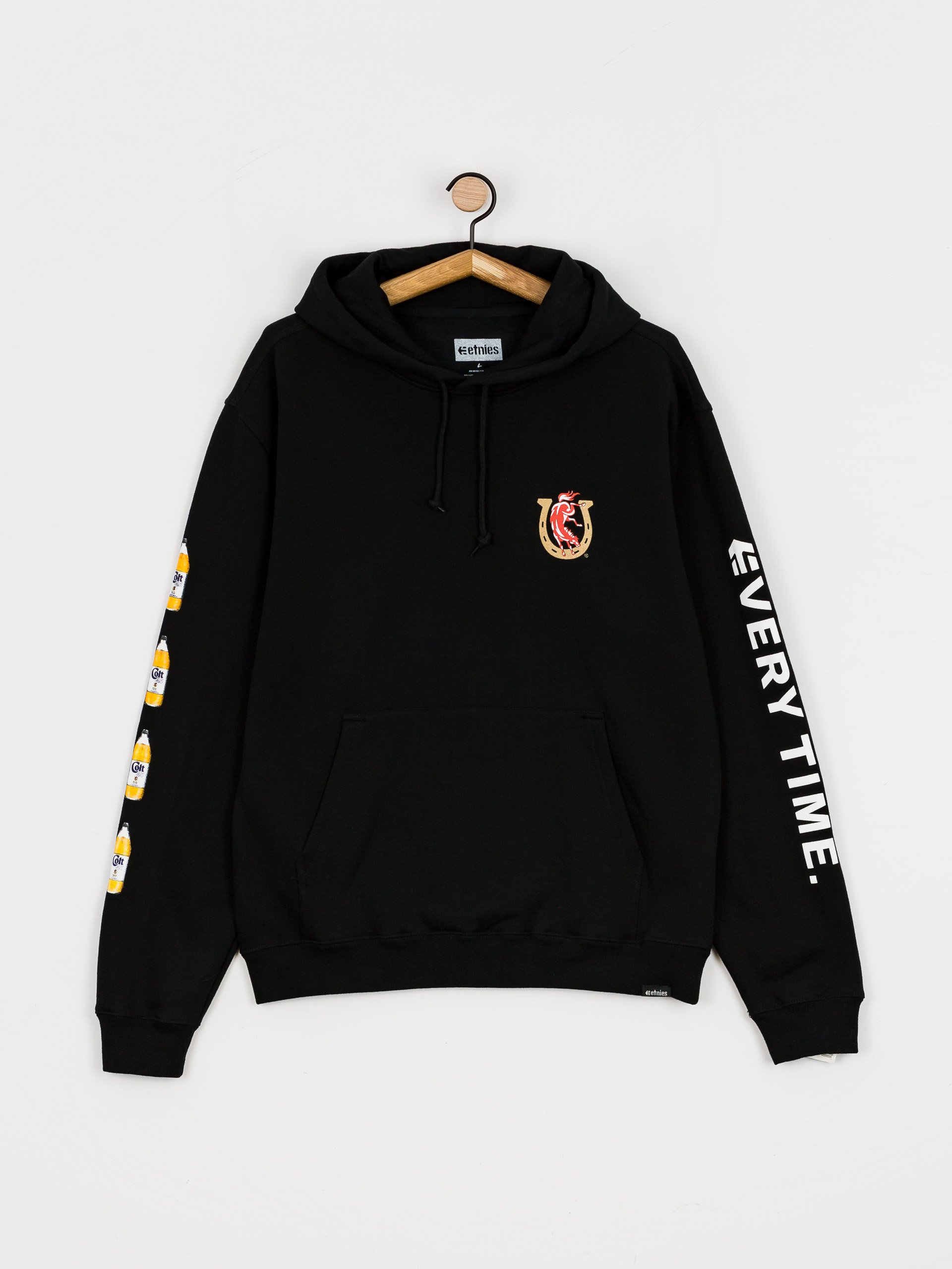 Etnies Colt 45 HD Kapucnis pulóver (black)