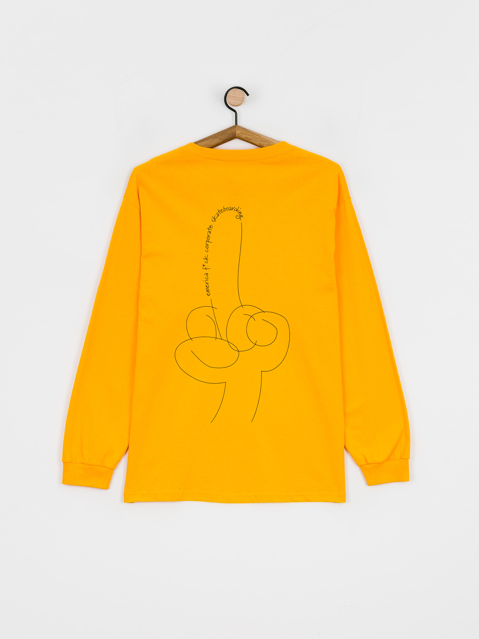 Emerica Eff Corporate Hosszú ujjú felső (gold)