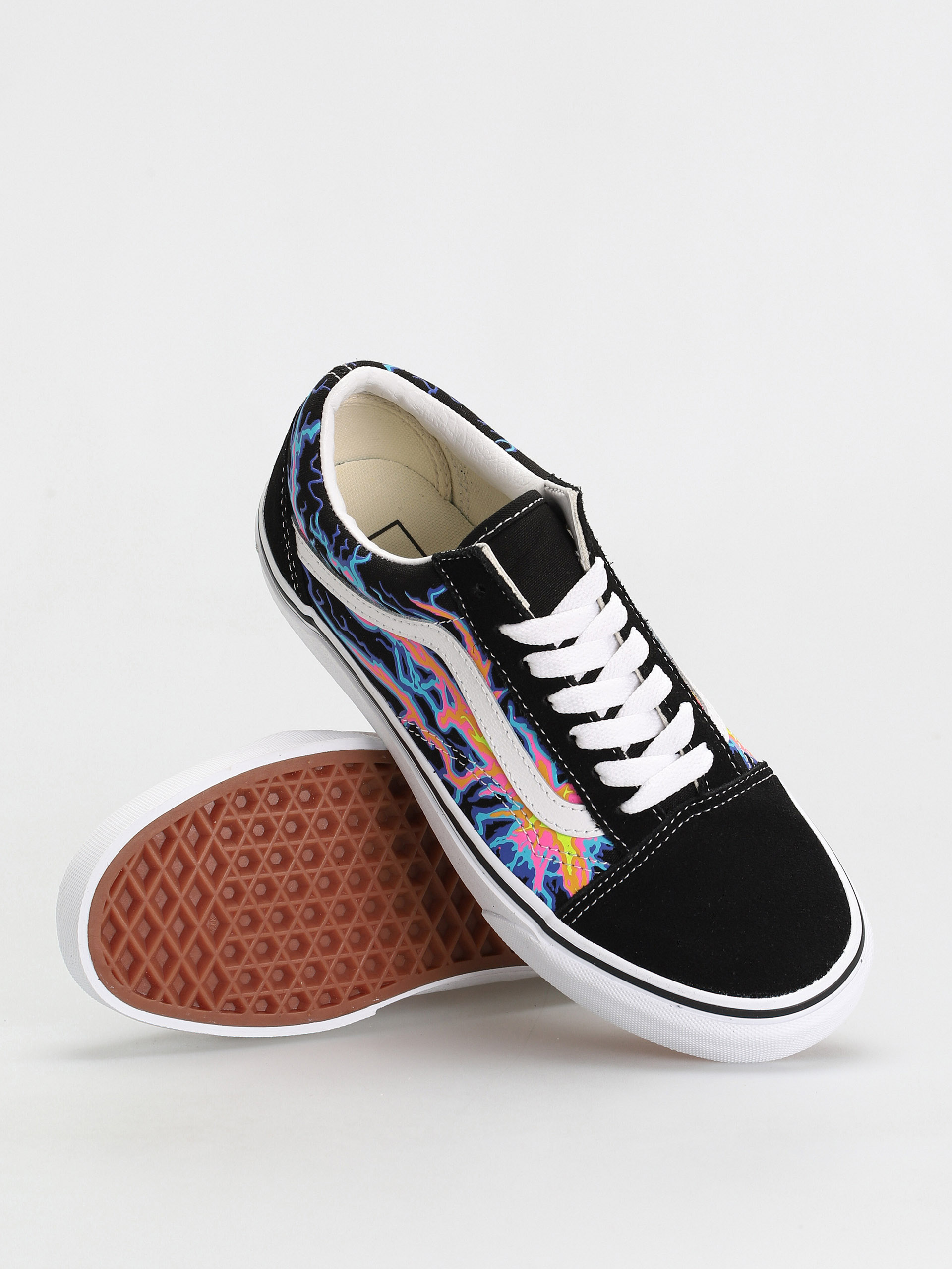 Vans Old Skool Cipők (electric flame/black/true white)
