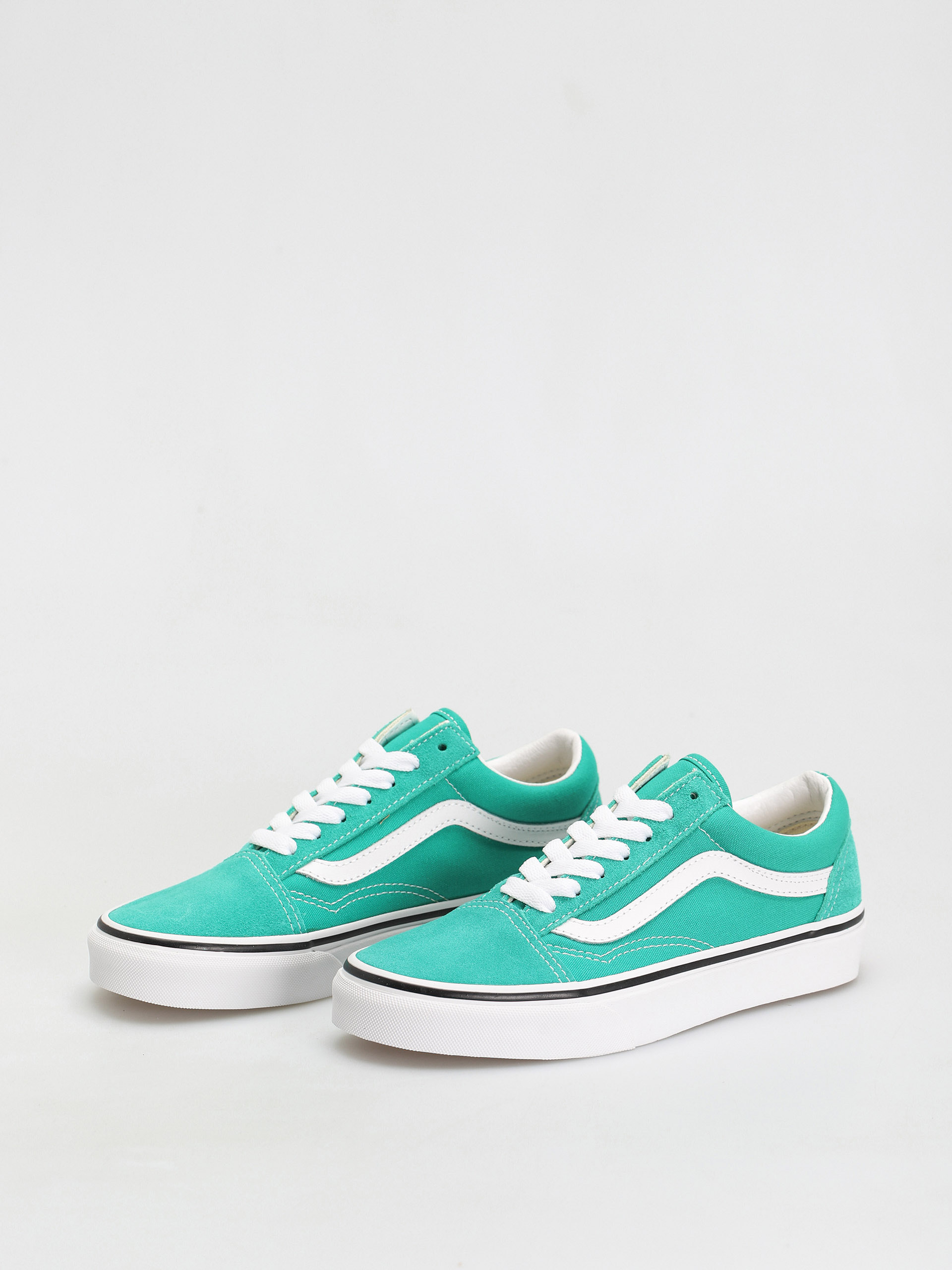 Vans Old Skool Cipők (pepper green/true white)