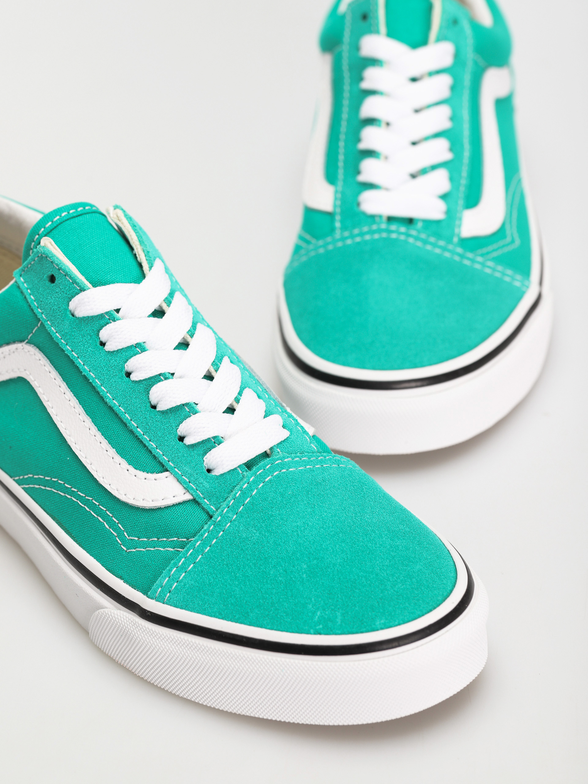 Vans Old Skool Cipők (pepper green/true white)