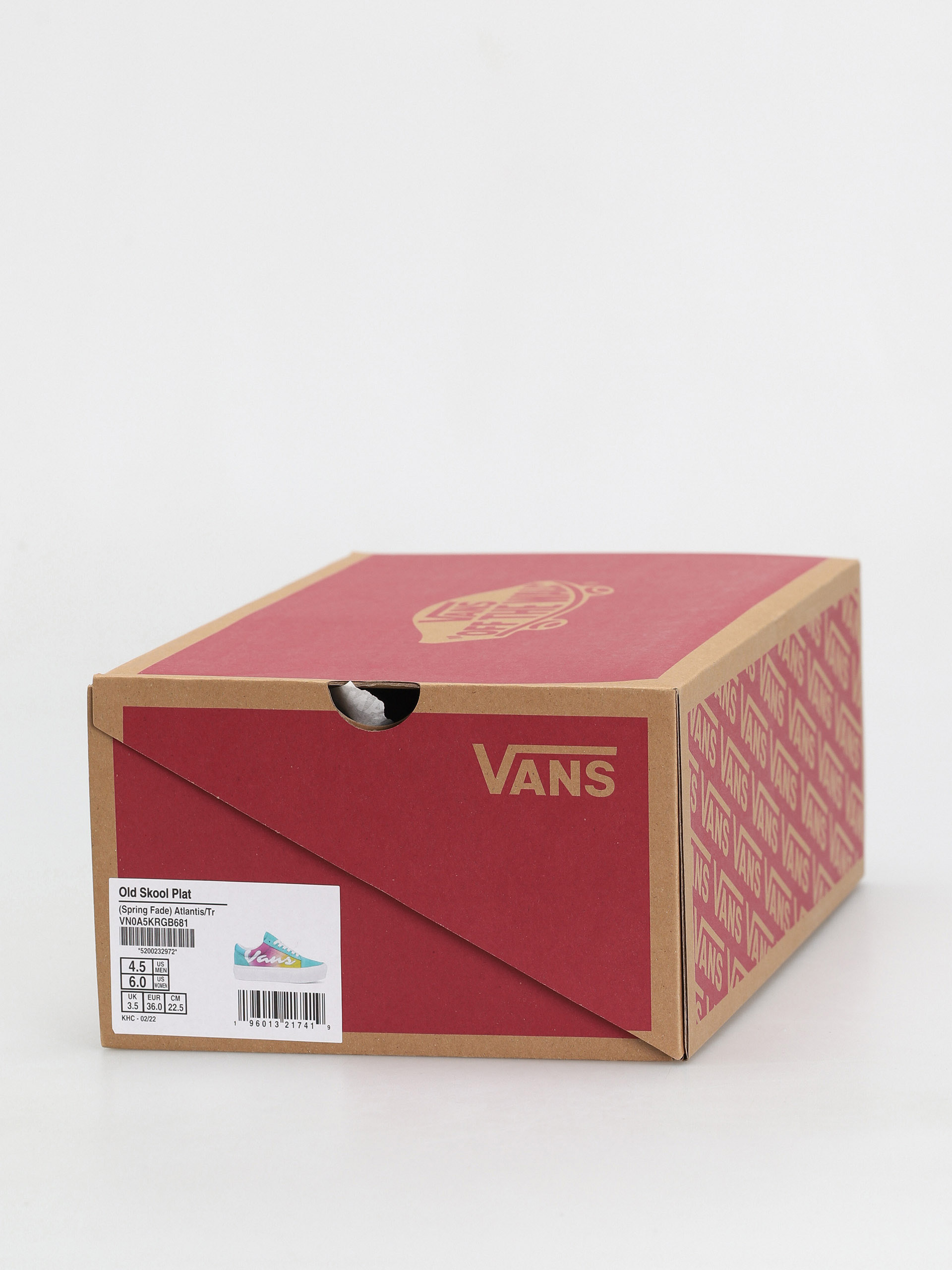 Vans Old Skool Platform Cipők (spring fade/atlantis/true white)
