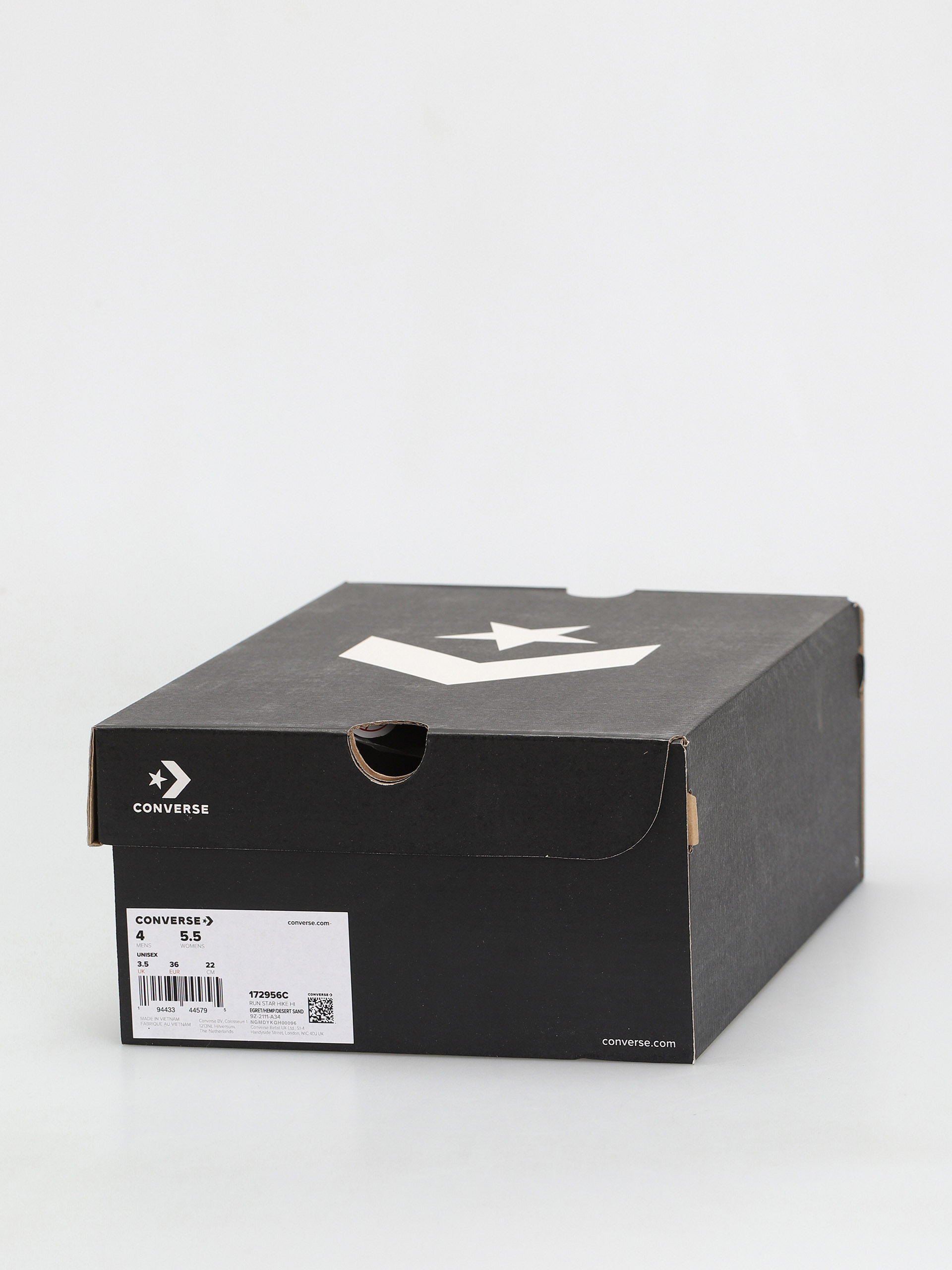 Converse Run Star Hike Hi Cipők (egret/hemp/desert sand)