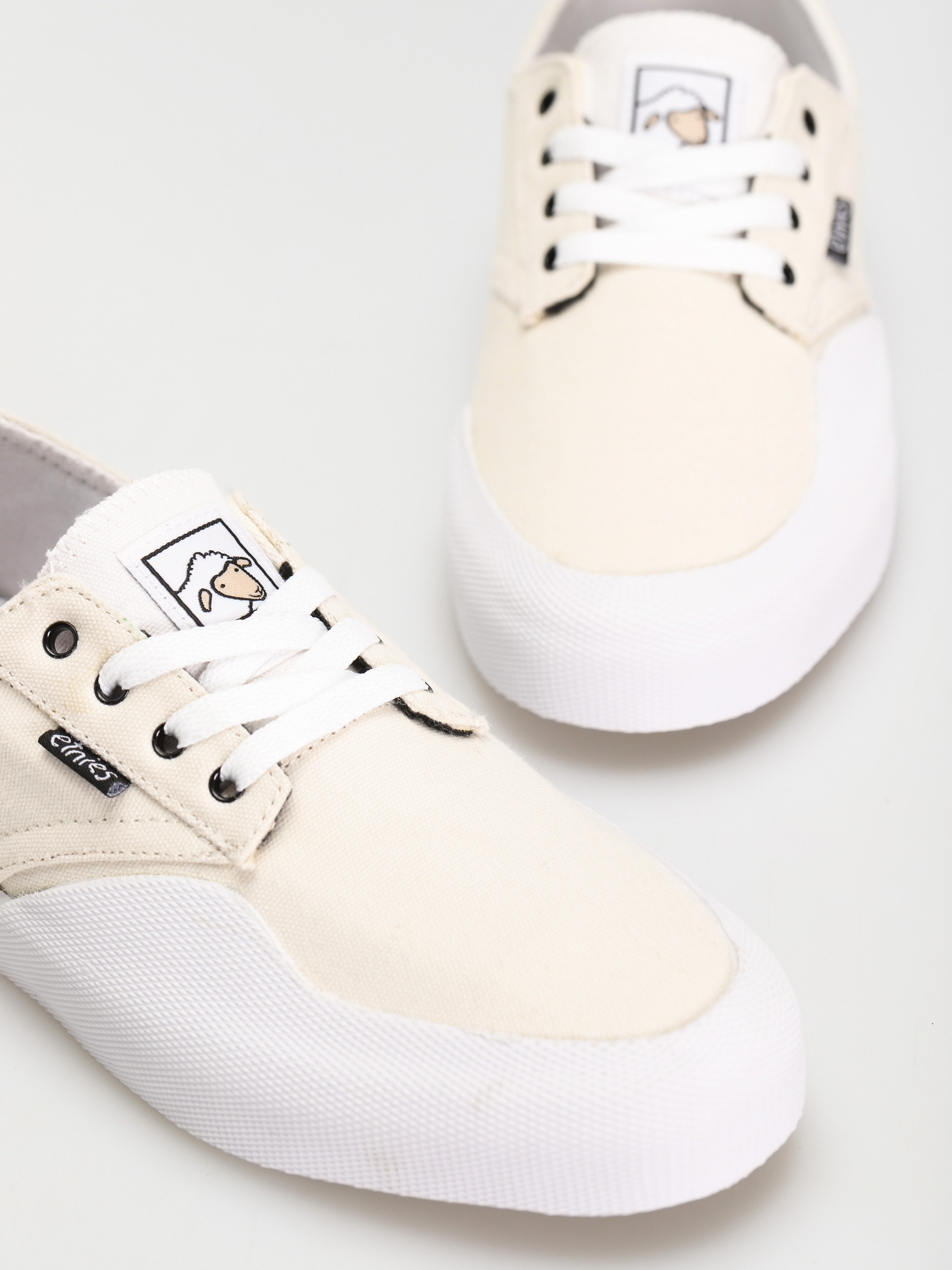 Etnies Jameson Vulc Ls X Sheep Cipők (white/white/gum)