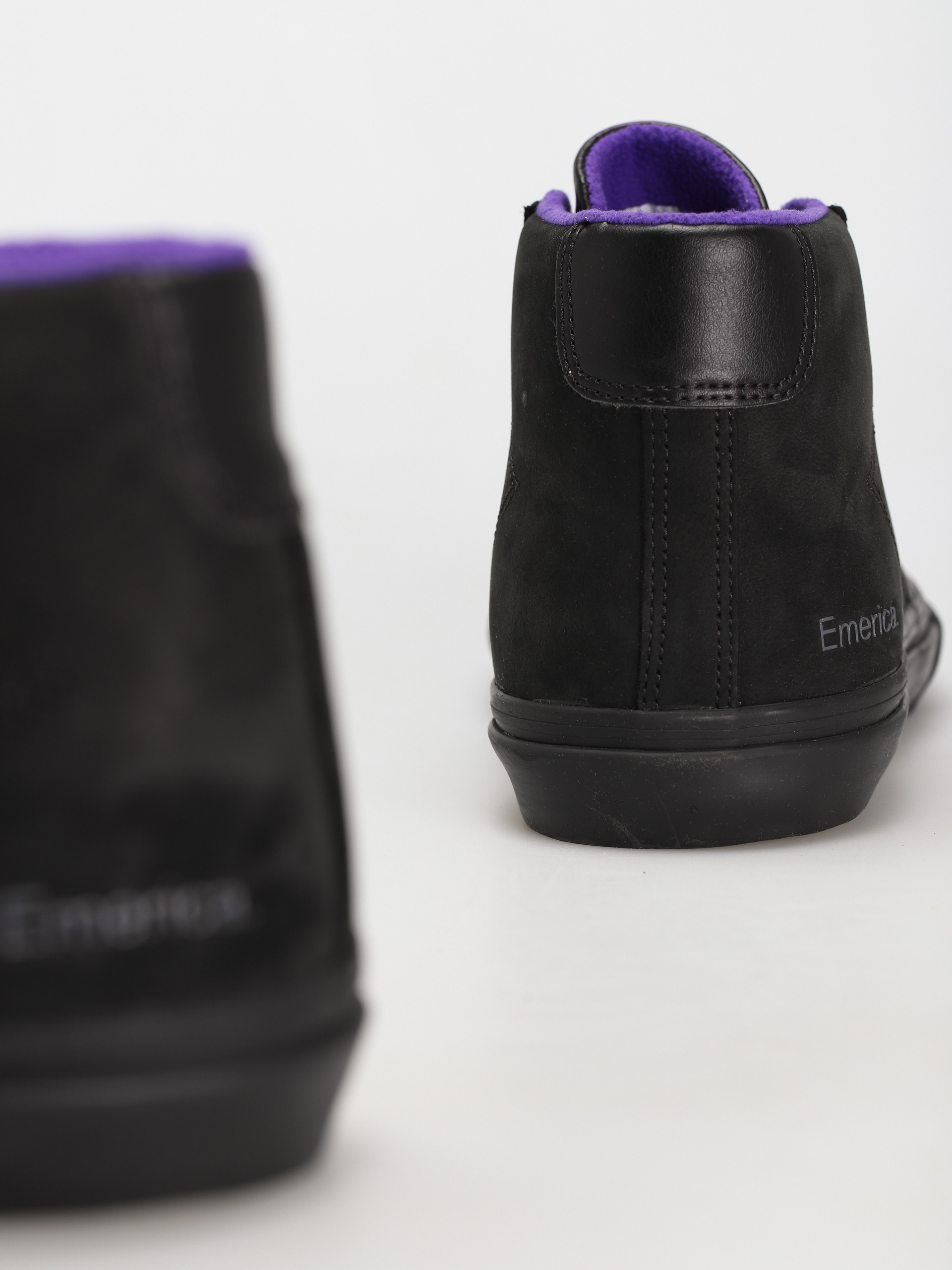 Emerica Omen Hi Cipők (black/black)