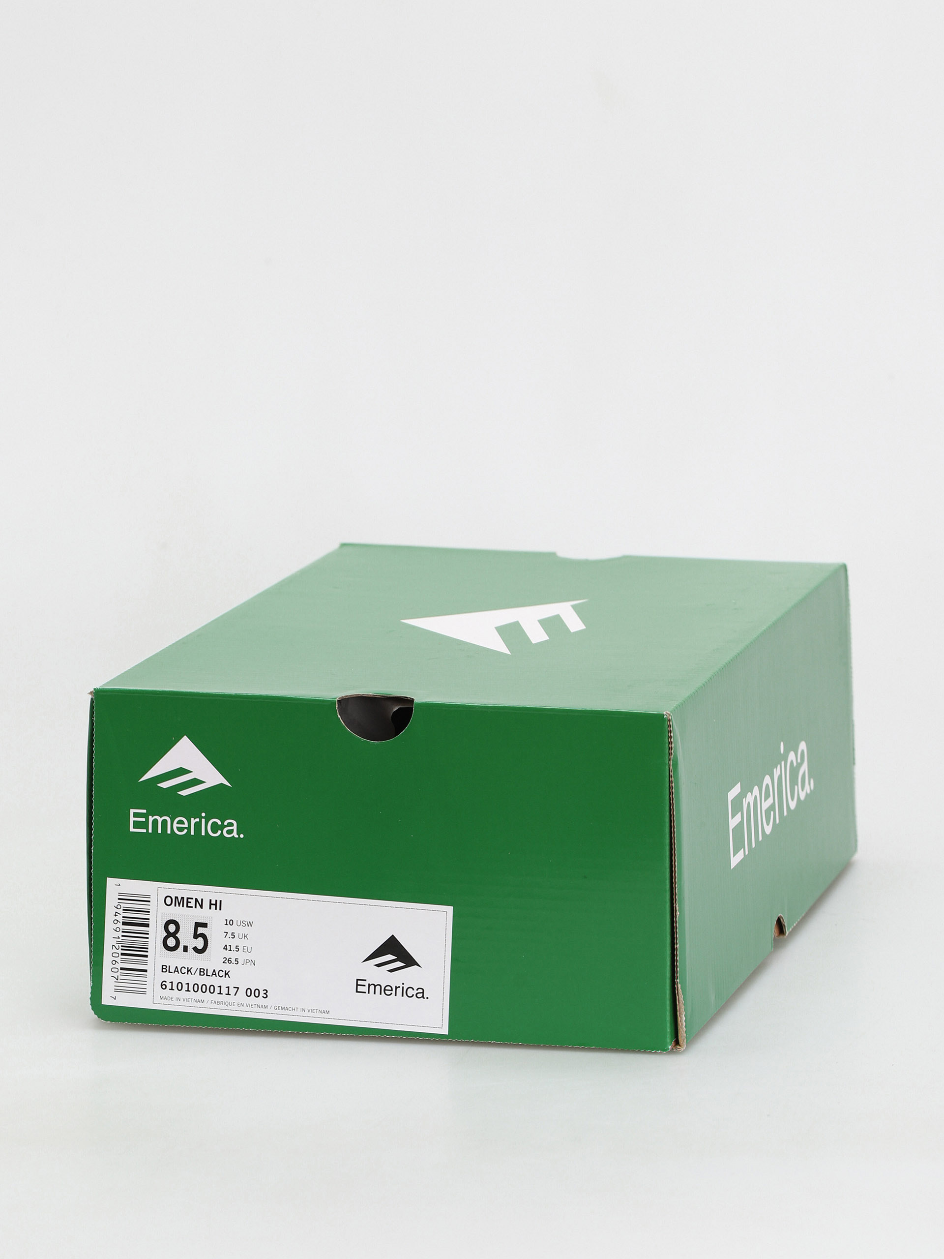 Emerica Omen Hi Cipők (black/black)