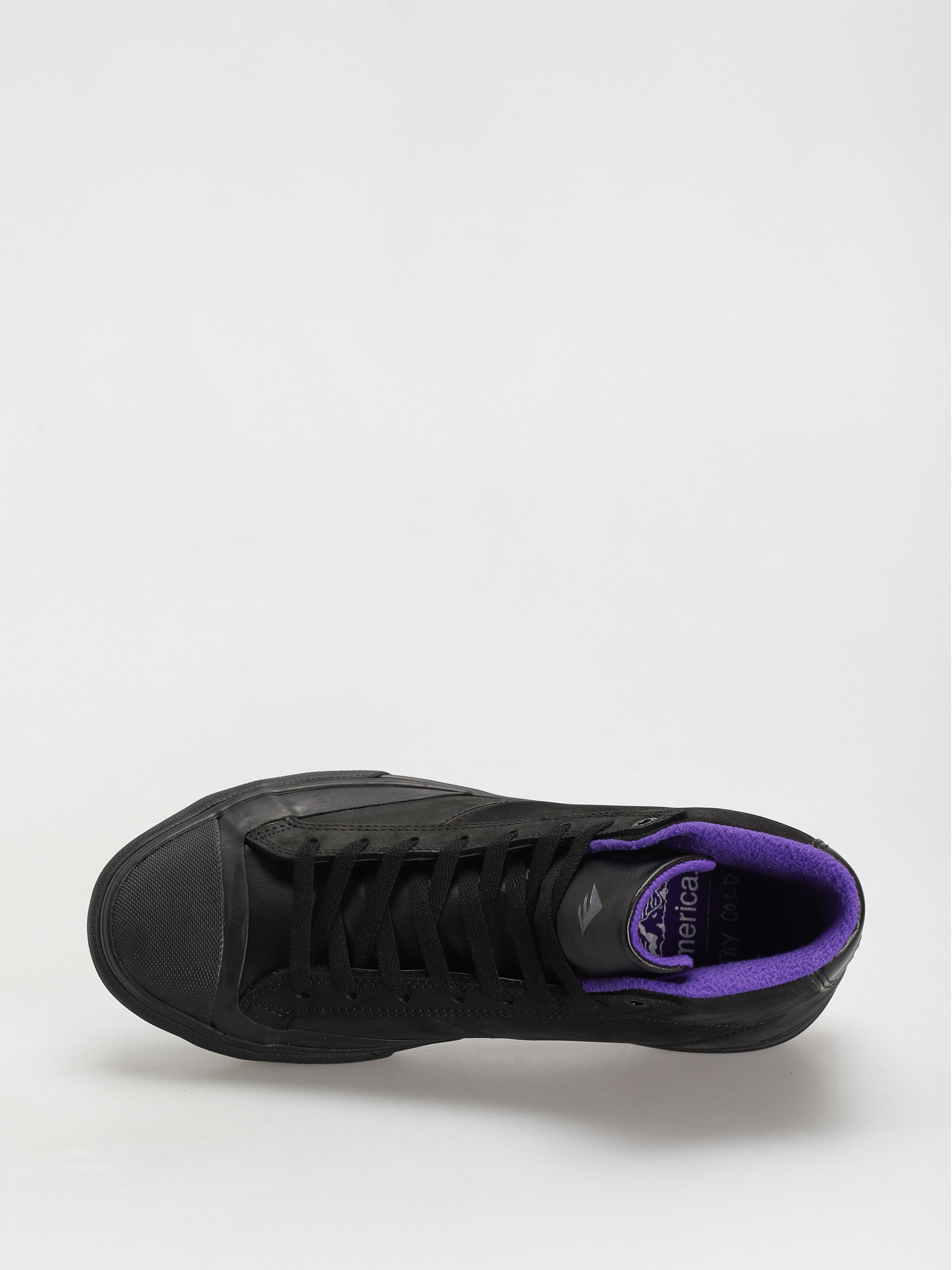 Emerica Omen Hi Cipők (black/black)