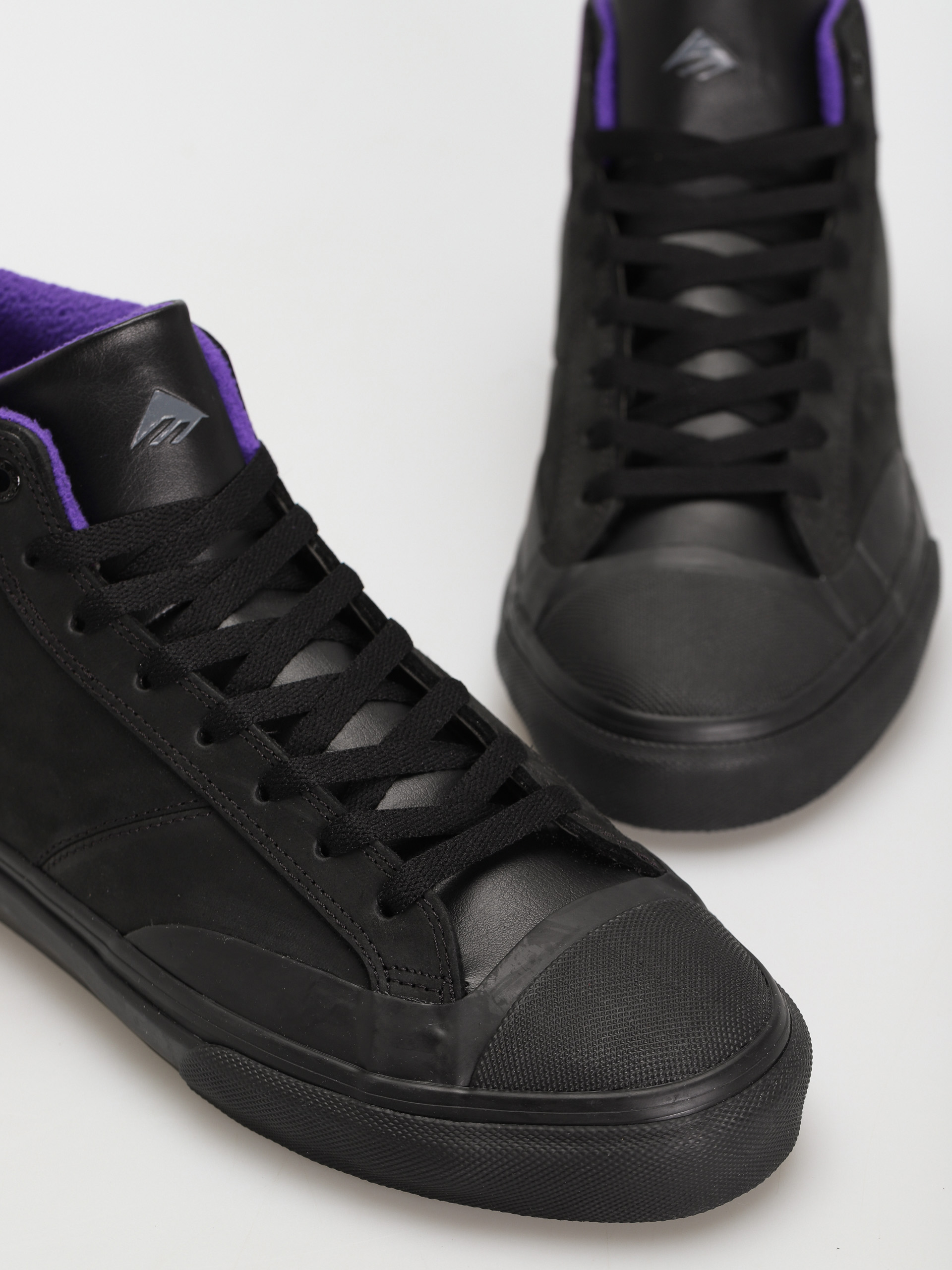 Emerica Omen Hi Cipők (black/black)