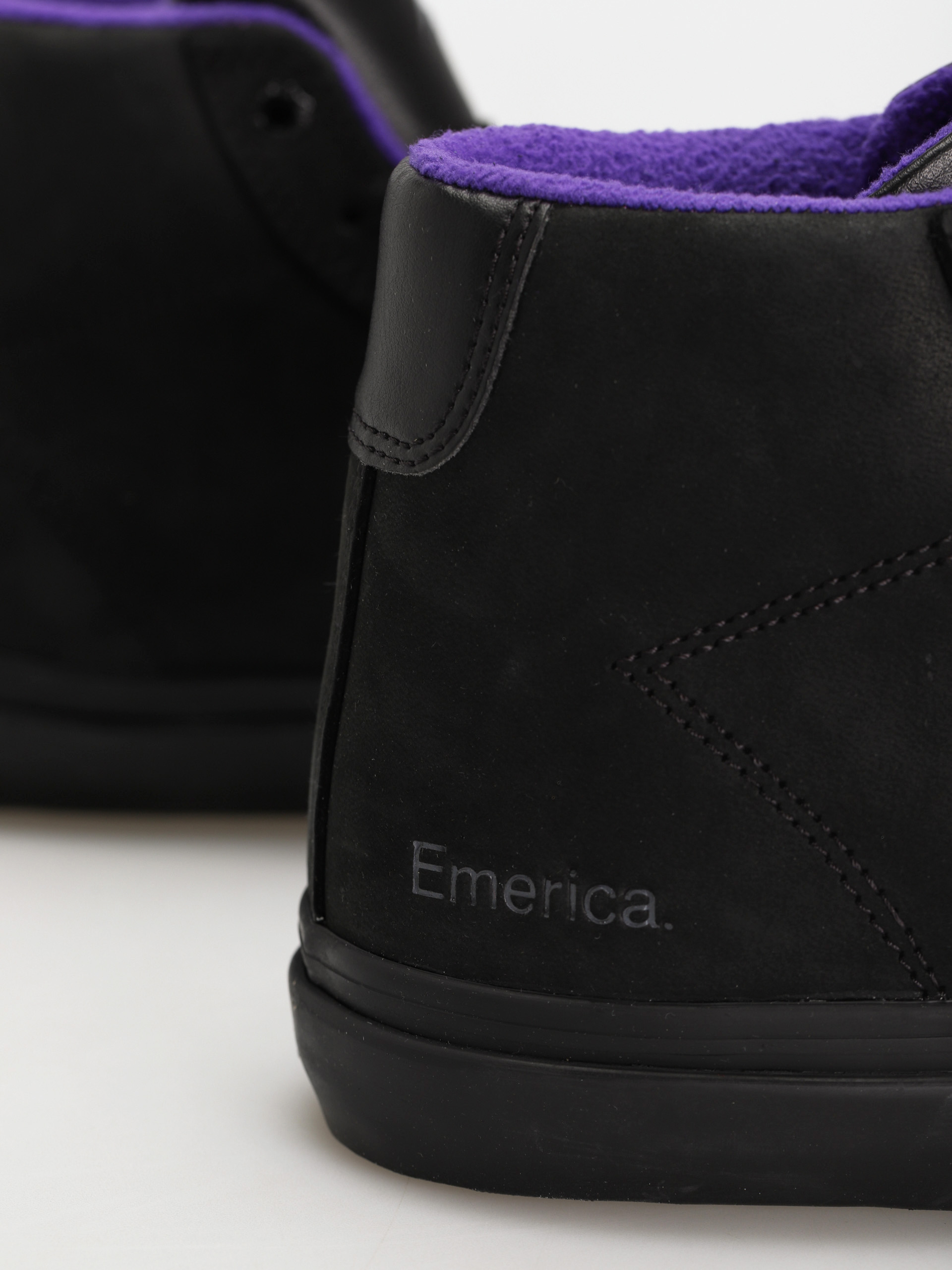 Emerica Omen Hi Cipők (black/black)
