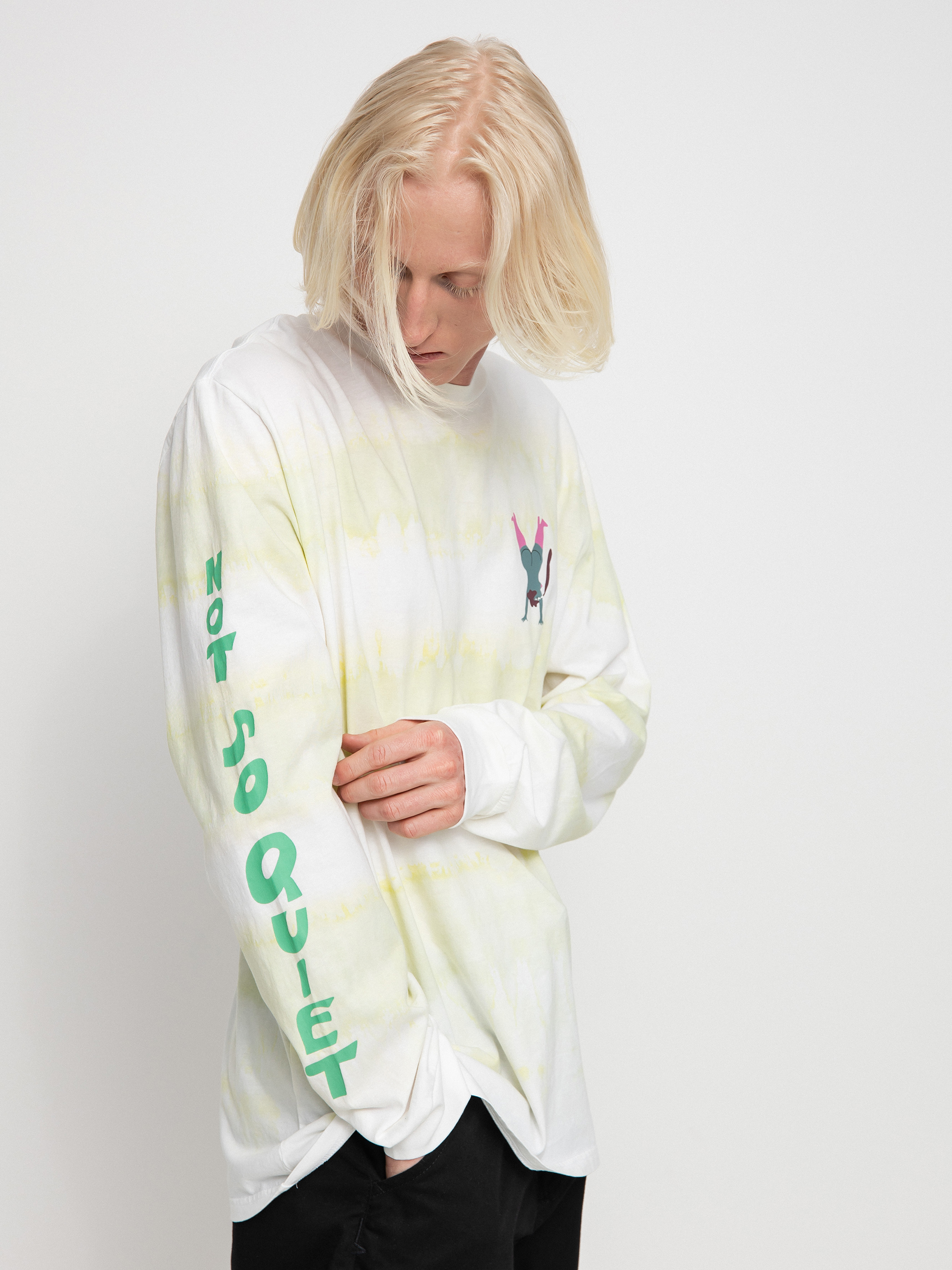 Volcom Egle Zvirblyte Hosszú ujjú felső (white)