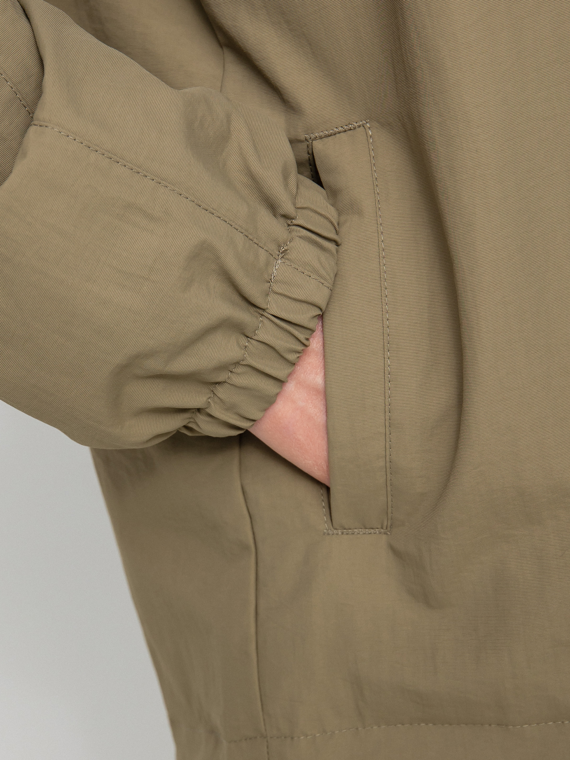 HUF Essentials Zip Standard Shell Dzseki (khaki)