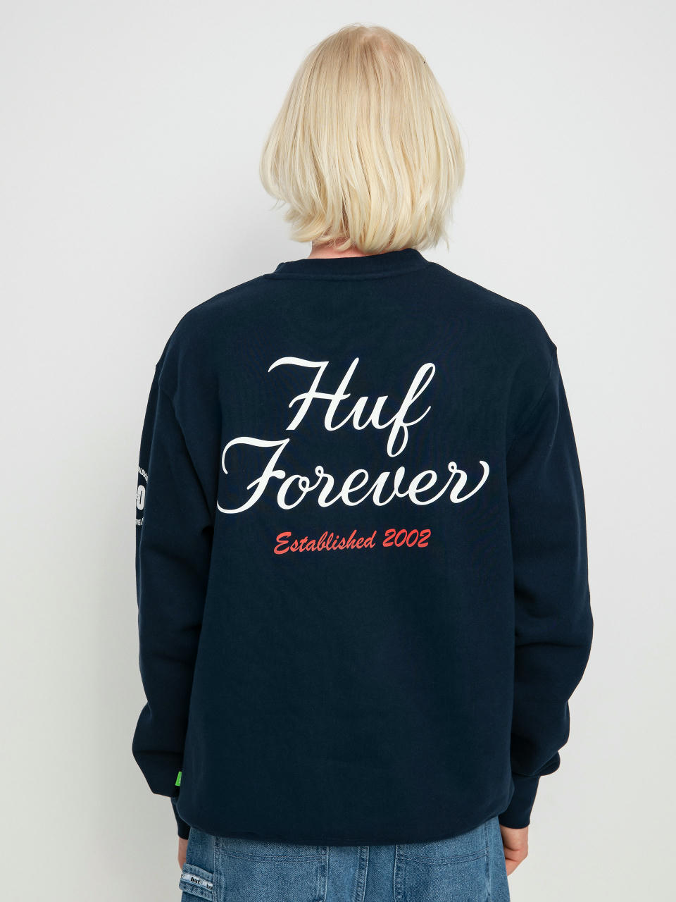 HUF Forever Pulóver (navy)