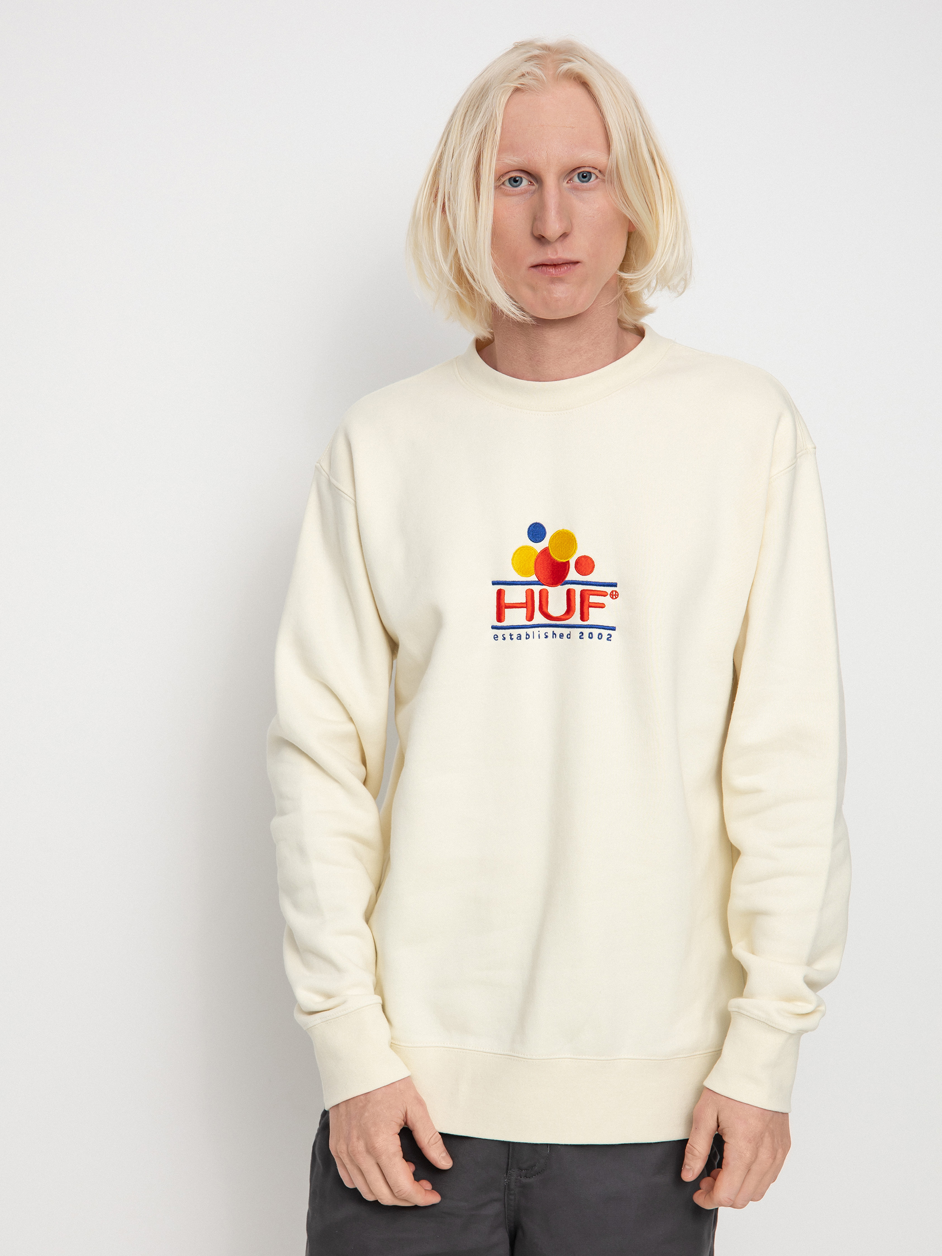 HUF Fun Pulóver (off white)