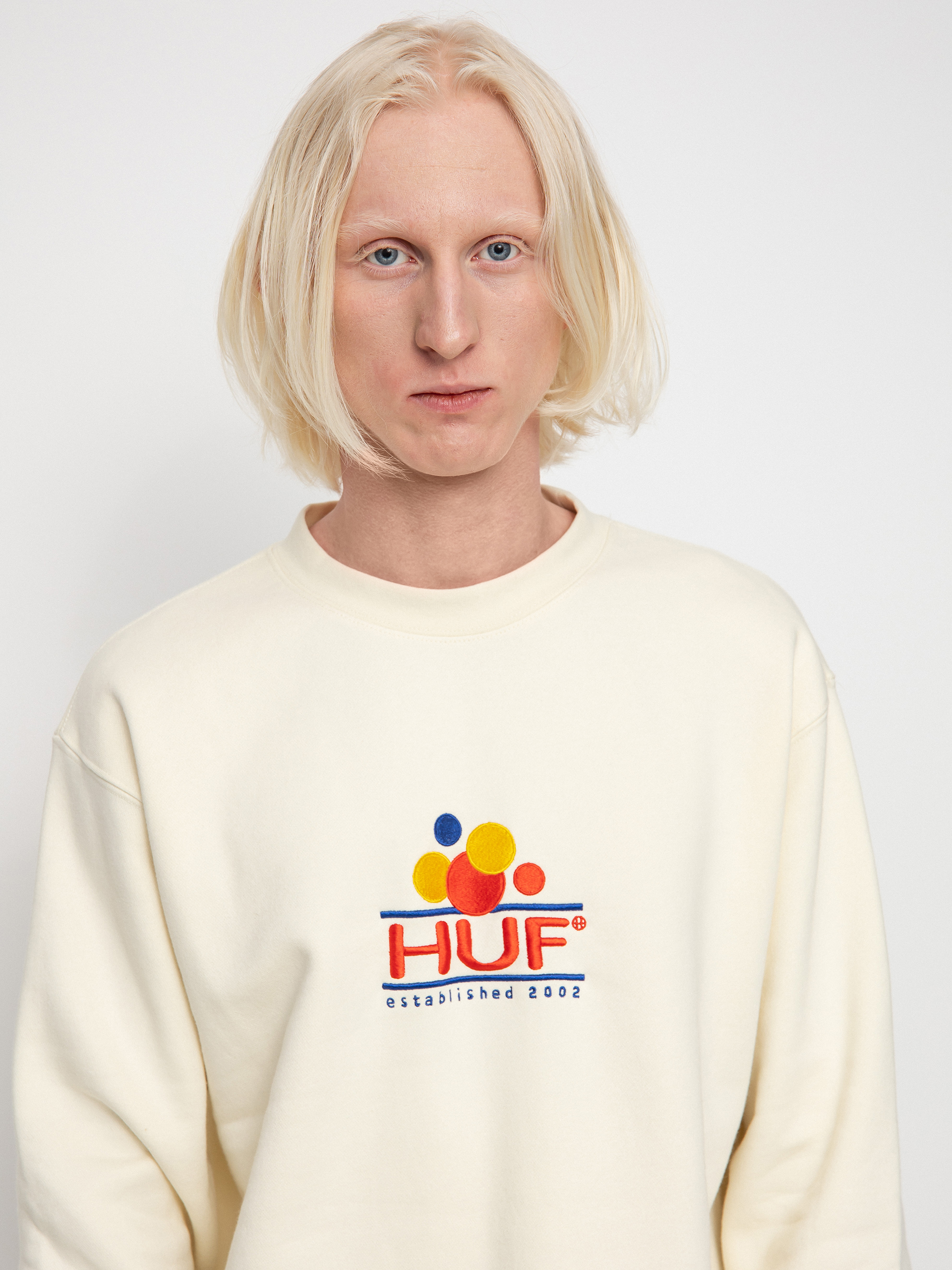 HUF Fun Pulóver (off white)