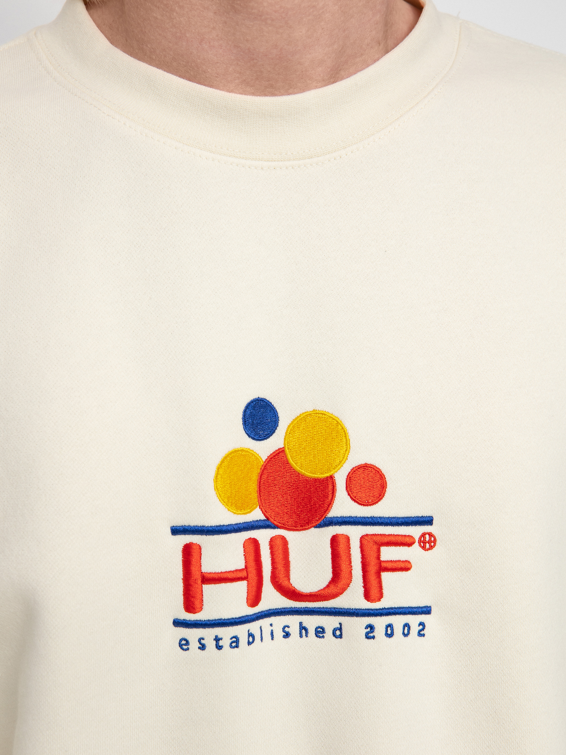 HUF Fun Pulóver (off white)